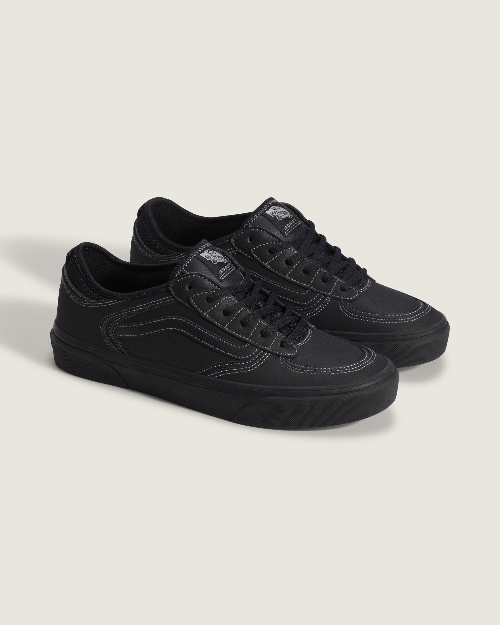 ZAPATILLAS VANS HOMBRE SKATE ROWLEY NEGRO - 2