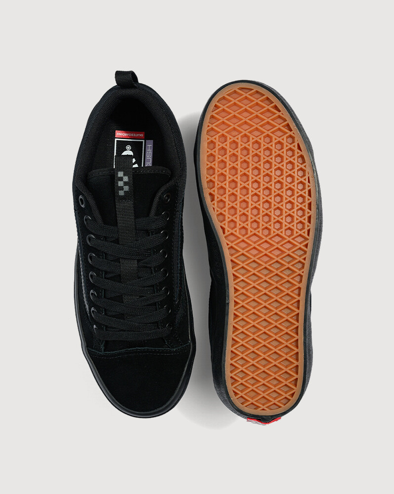 ZAPATILLAS VANS HOMBRE SKATE OLD SKOOL 36 + NEGRO - 3