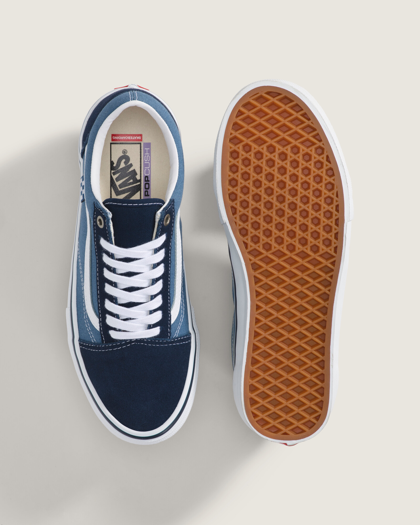 ZAPATILLAS VANS HOMBRE SKATE OLD SKOOL AZUL - 3