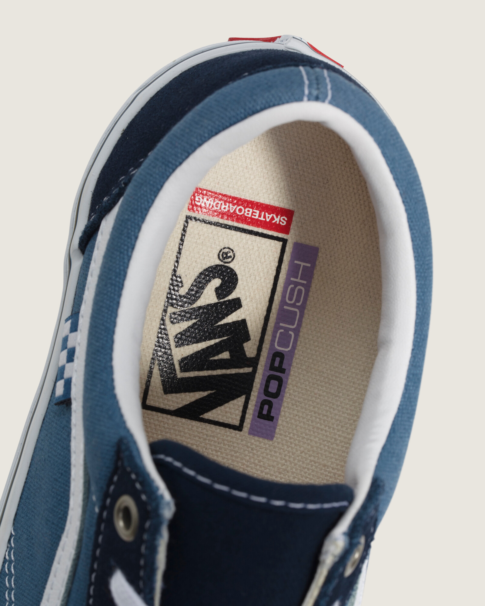 ZAPATILLAS VANS HOMBRE SKATE OLD SKOOL AZUL - 5