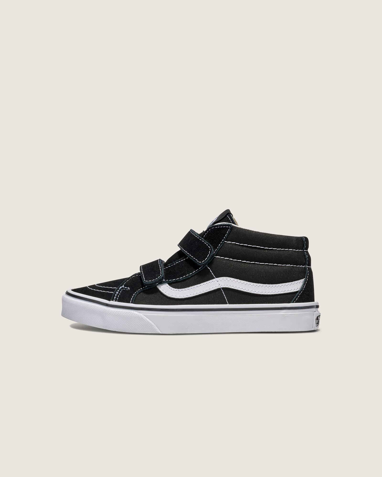 ZAPATILLAS VANS NIÑO SK8-MID REISSUE V NEGRO - 1