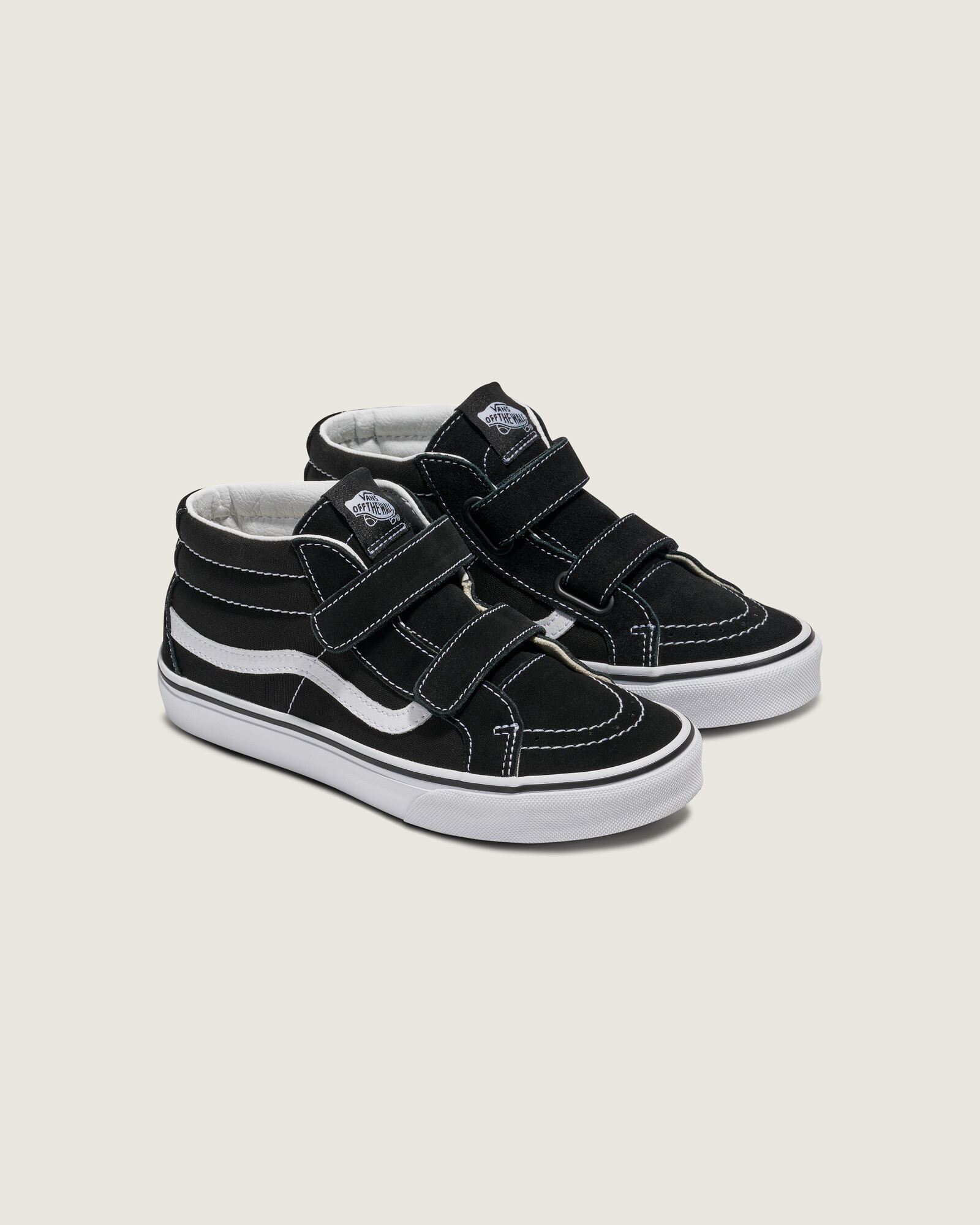 ZAPATILLAS VANS NIÑO SK8-MID REISSUE V NEGRO - 2