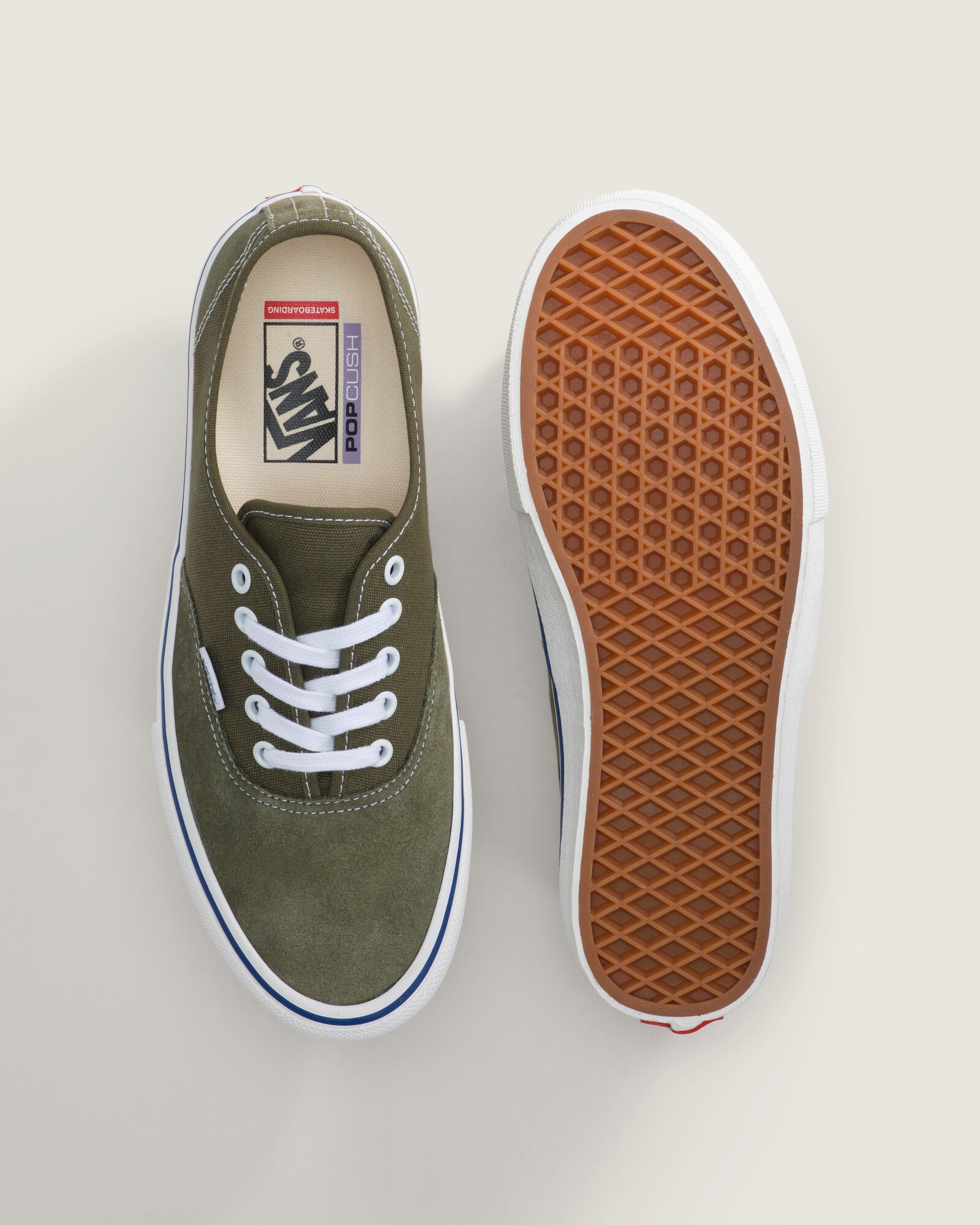 ZAPATILLAS VANS HOMBRE SKATE AUTHENTIC VERDE - 3