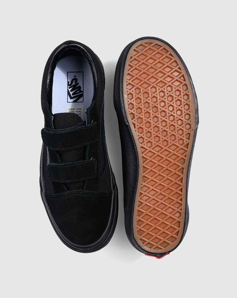 ZAPATILLAS VANS NIÑO OLD SKOOL V NEGRO - 3