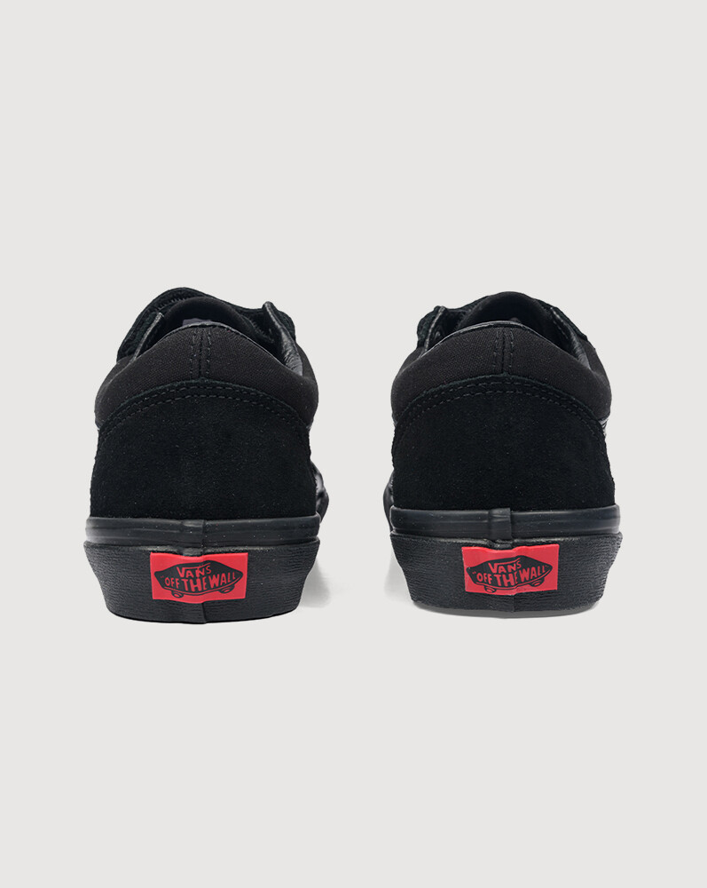 ZAPATILLAS VANS NIÑO OLD SKOOL V NEGRO - 4