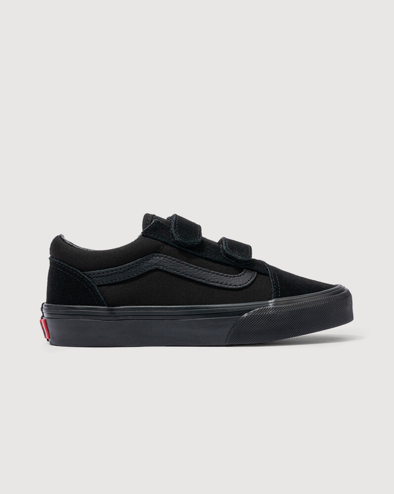 ZAPATILLAS VANS NIÑO OLD SKOOL V NEGRO - 5