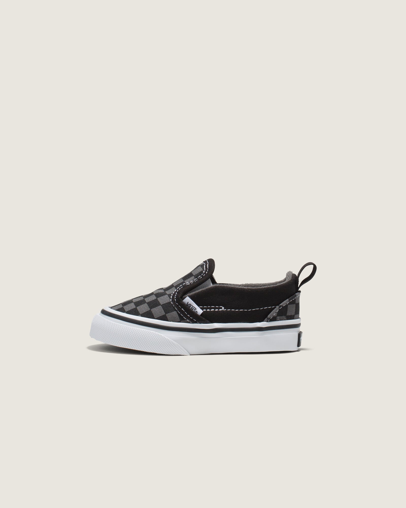 ZAPATILLAS VANS NIÑO SLIP-ON V NEGRO - 1