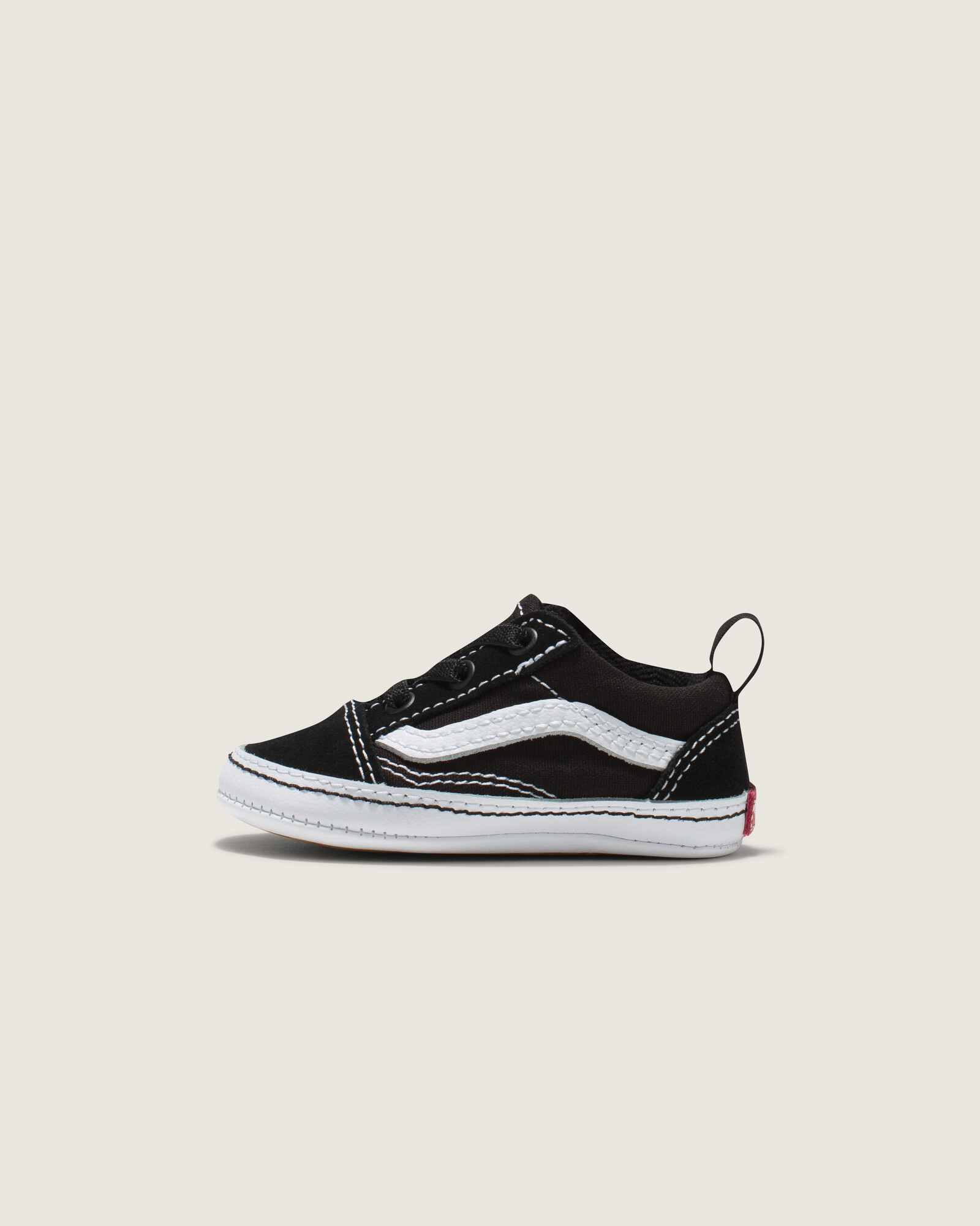 ZAPATILLAS VANS NIÑO OLD SKOOL CRIB NEGRO - 1