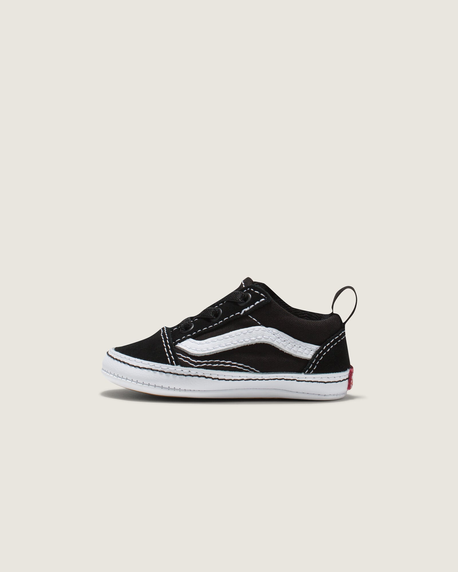 ZAPATILLAS VANS NIÑO OLD SKOOL CRIB NEGRO - 1