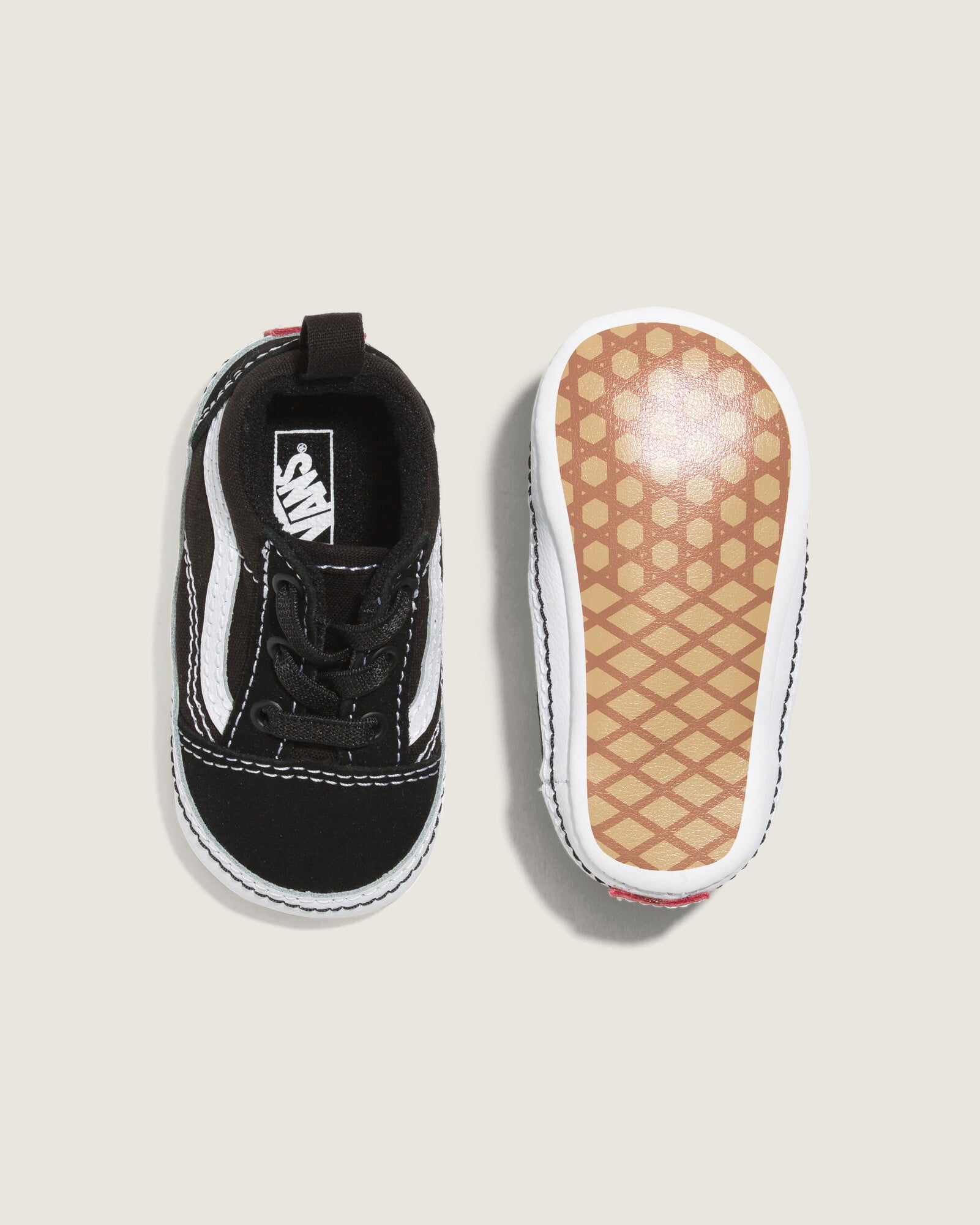 ZAPATILLAS VANS NIÑO OLD SKOOL CRIB NEGRO - 3