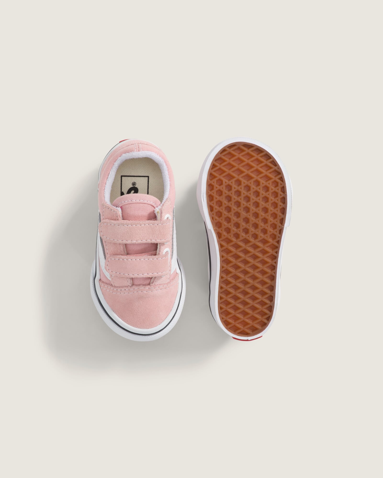ZAPATILLAS VANS NIÑA OLD SKOOL V ROSADO - 3
