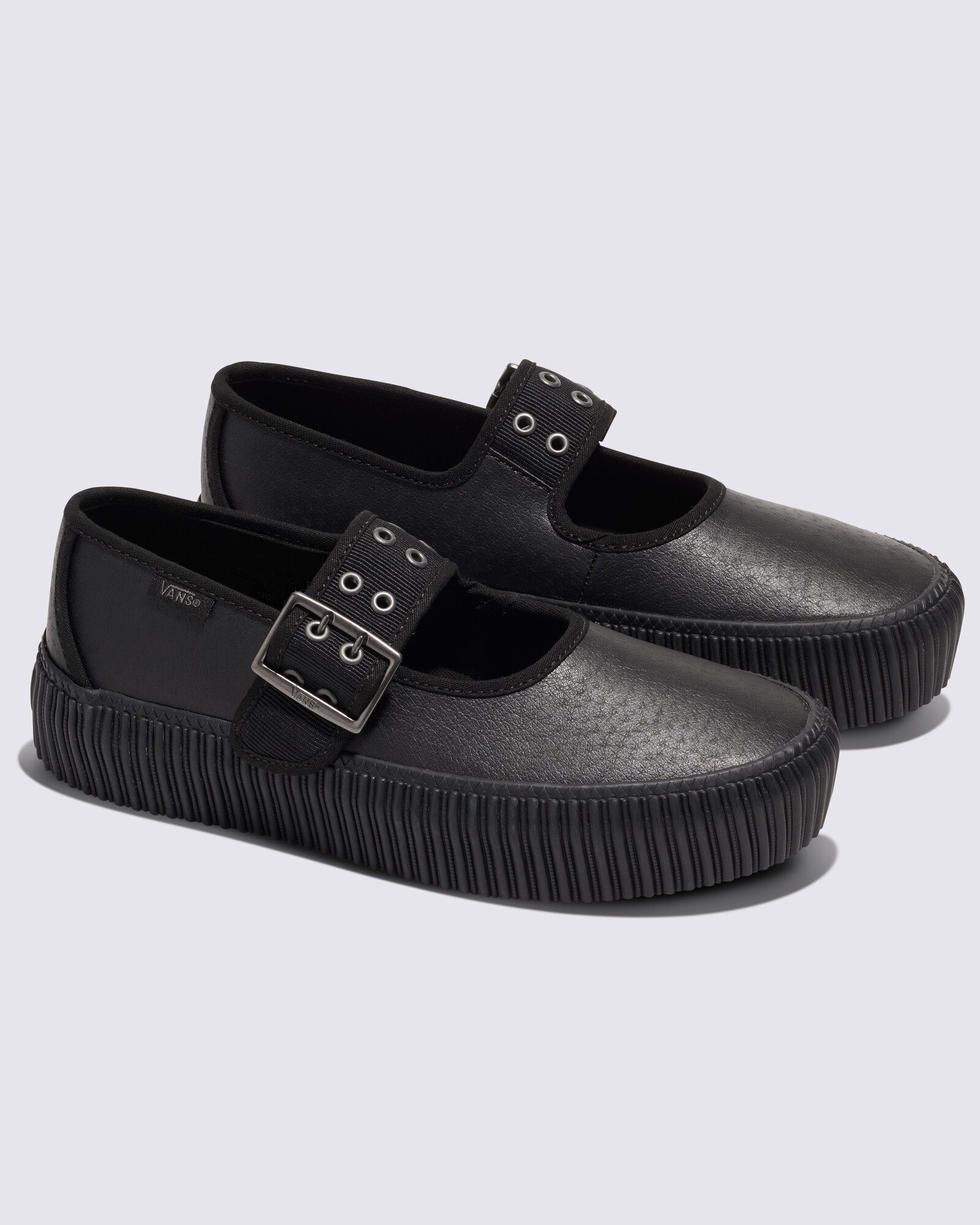 ZAPATILLAS VANS MUJER MARY JANE CREEPER NEGRO - 2