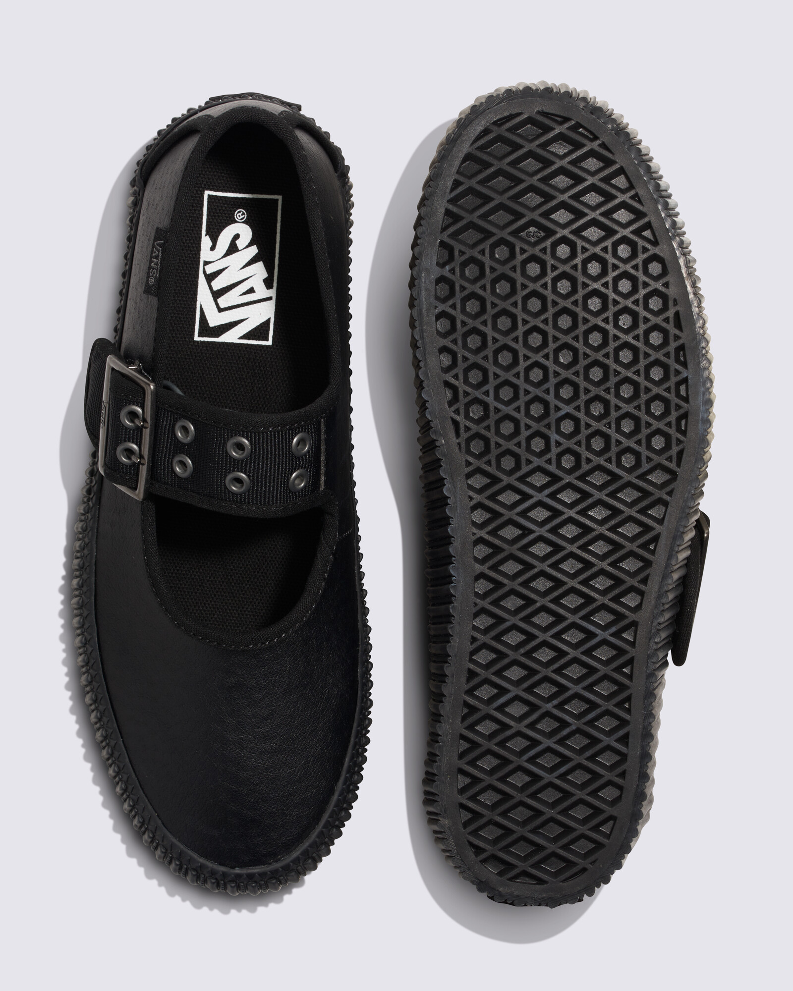 ZAPATILLAS VANS MUJER MARY JANE CREEPER NEGRO - 3