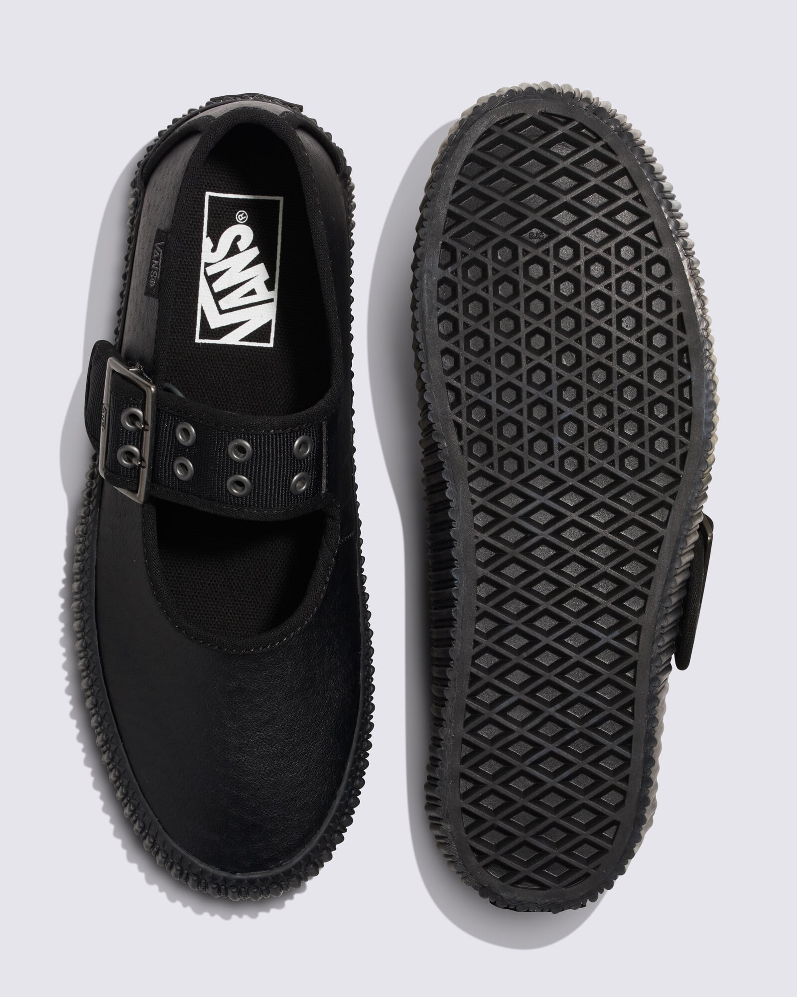 ZAPATILLAS VANS MUJER MARY JANE CREEPER NEGRO - 3