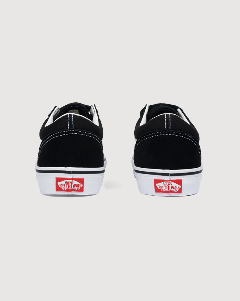 ZAPATILLAS VANS NIÑO OLD SKOOL V NEGRO - 4