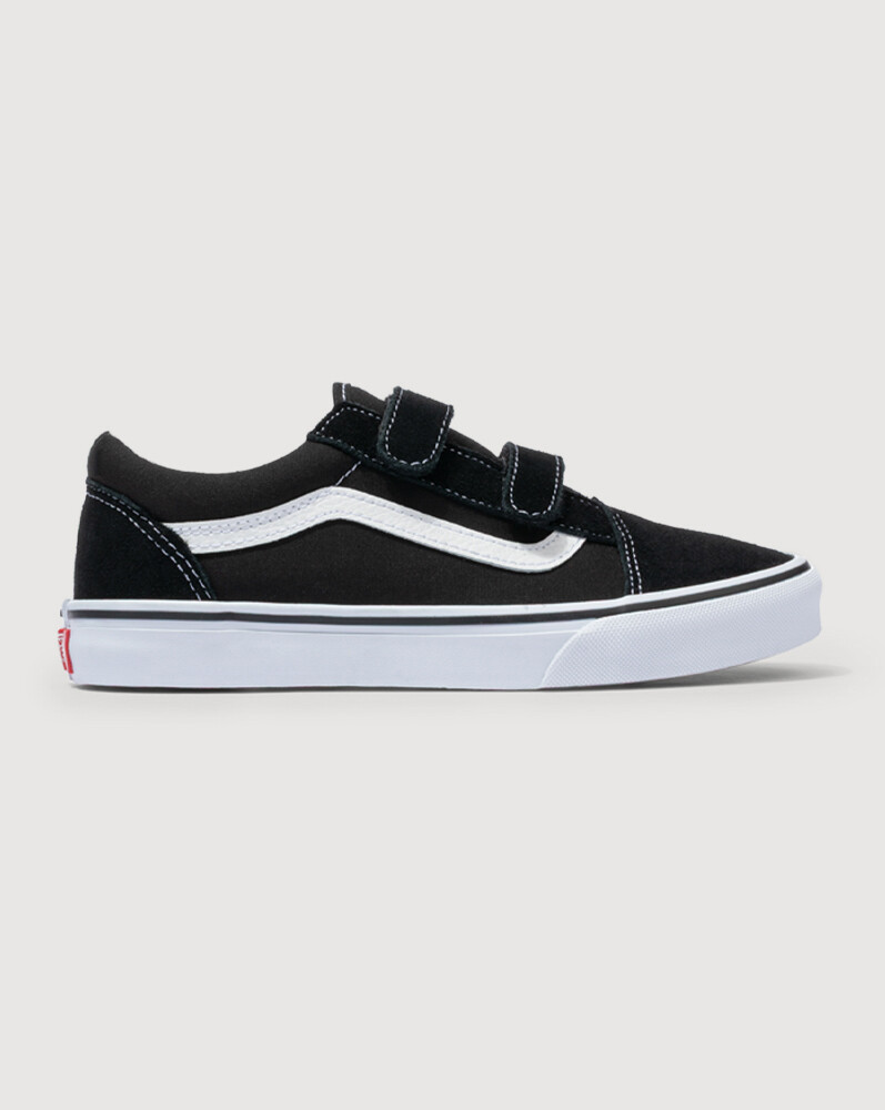 ZAPATILLAS VANS NIÑO OLD SKOOL V NEGRO - 5