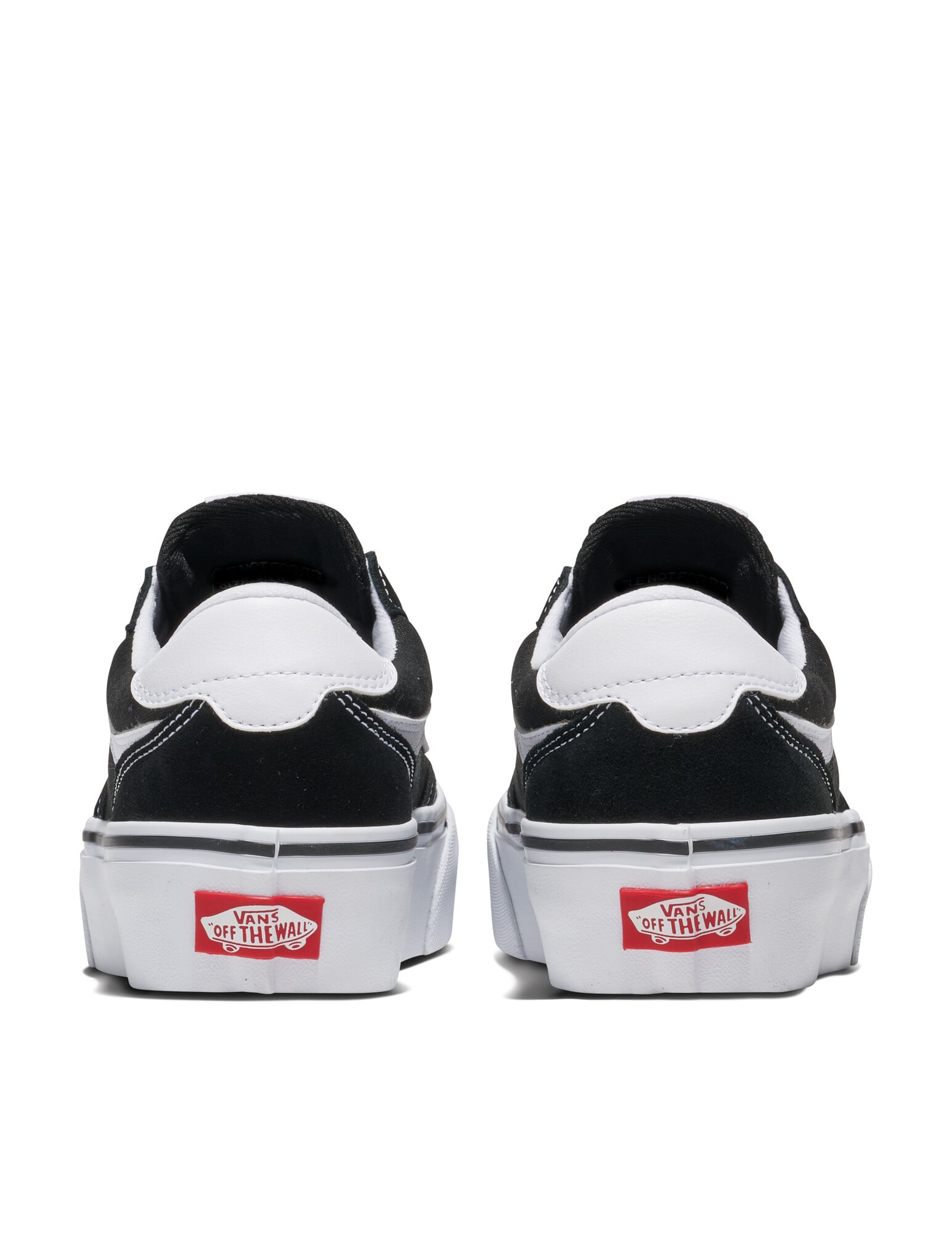 ZAPATILLAS VANS MUJER BROOKLYN LS PLATFORM NEGRO - 3