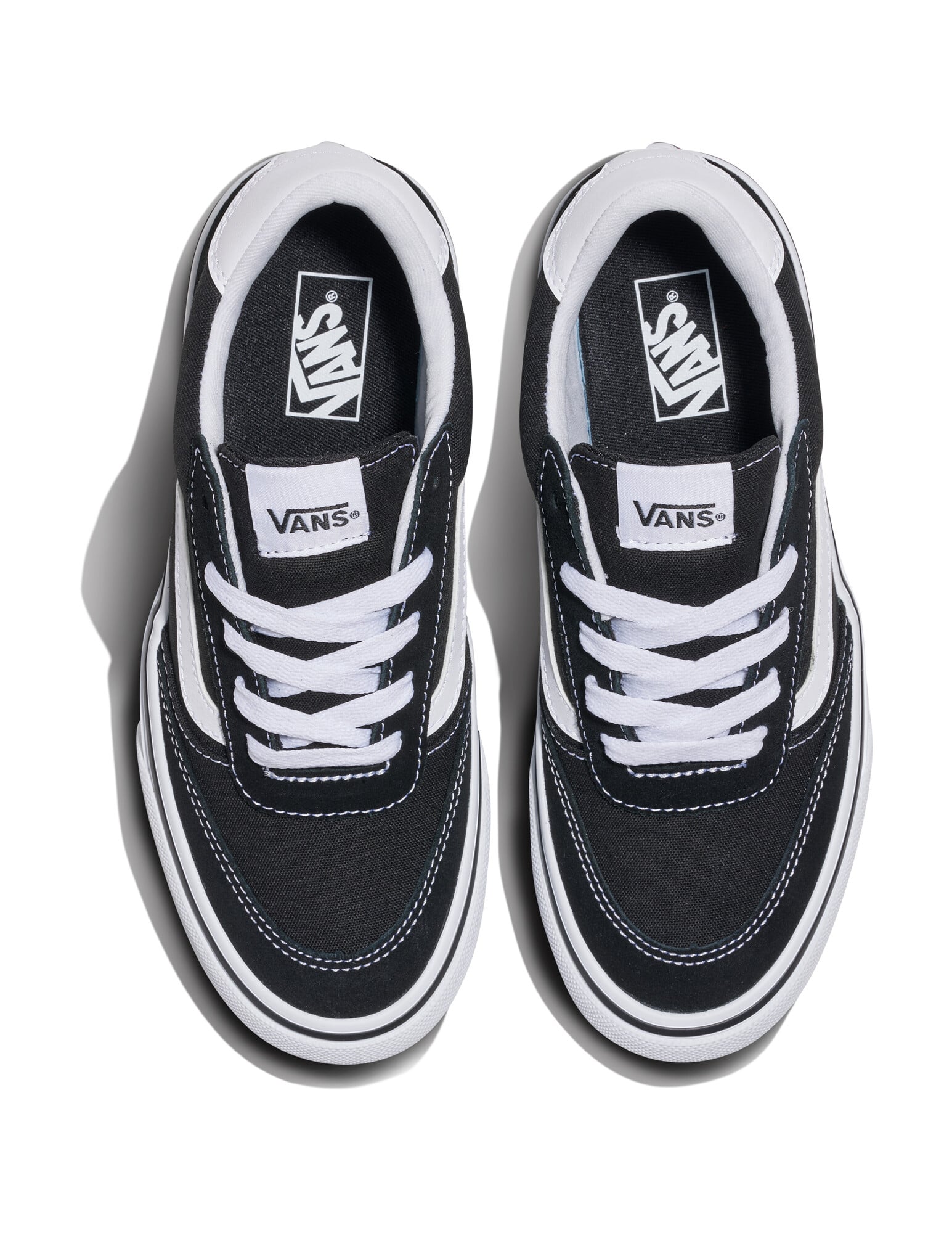 ZAPATILLAS VANS MUJER BROOKLYN LS PLATFORM NEGRO - 5