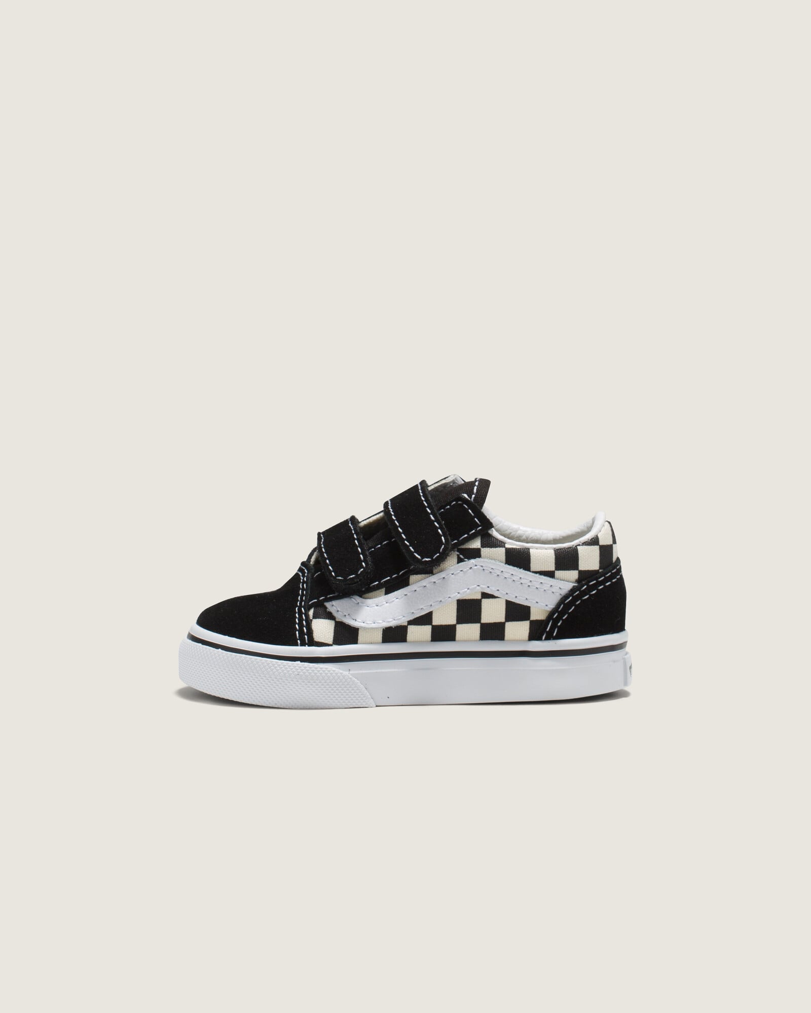 ZAPATILLAS VANS NIÑO OLD SKOOL V NEGRO - 1