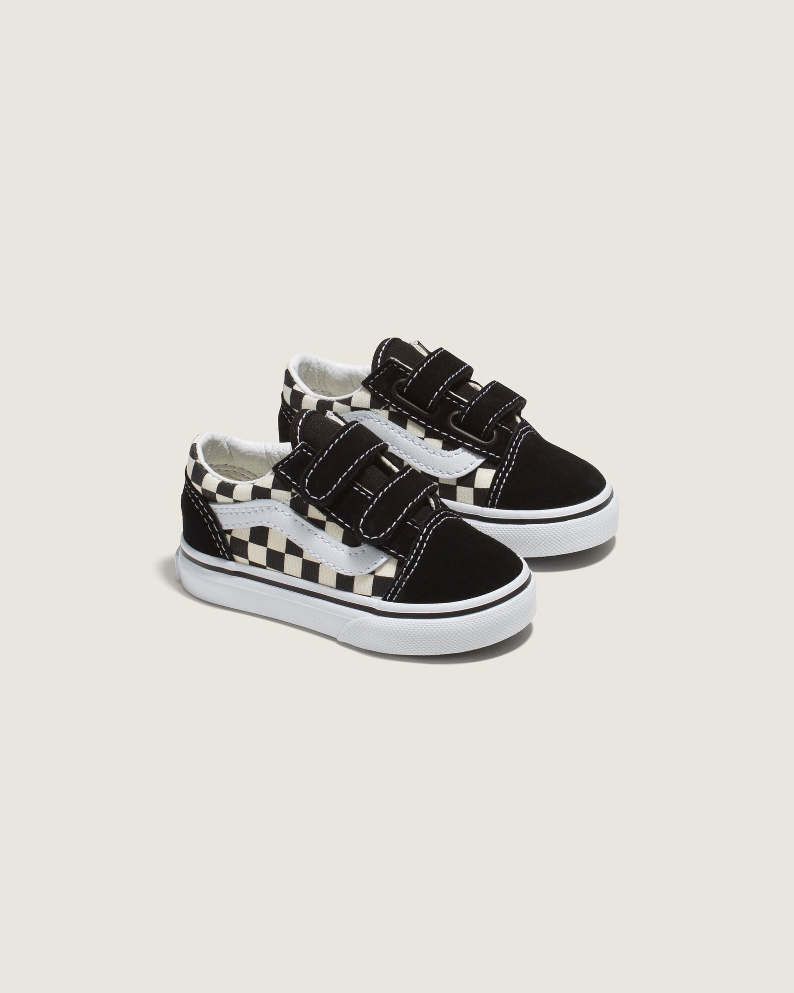ZAPATILLAS VANS NIÑO OLD SKOOL V NEGRO - 2