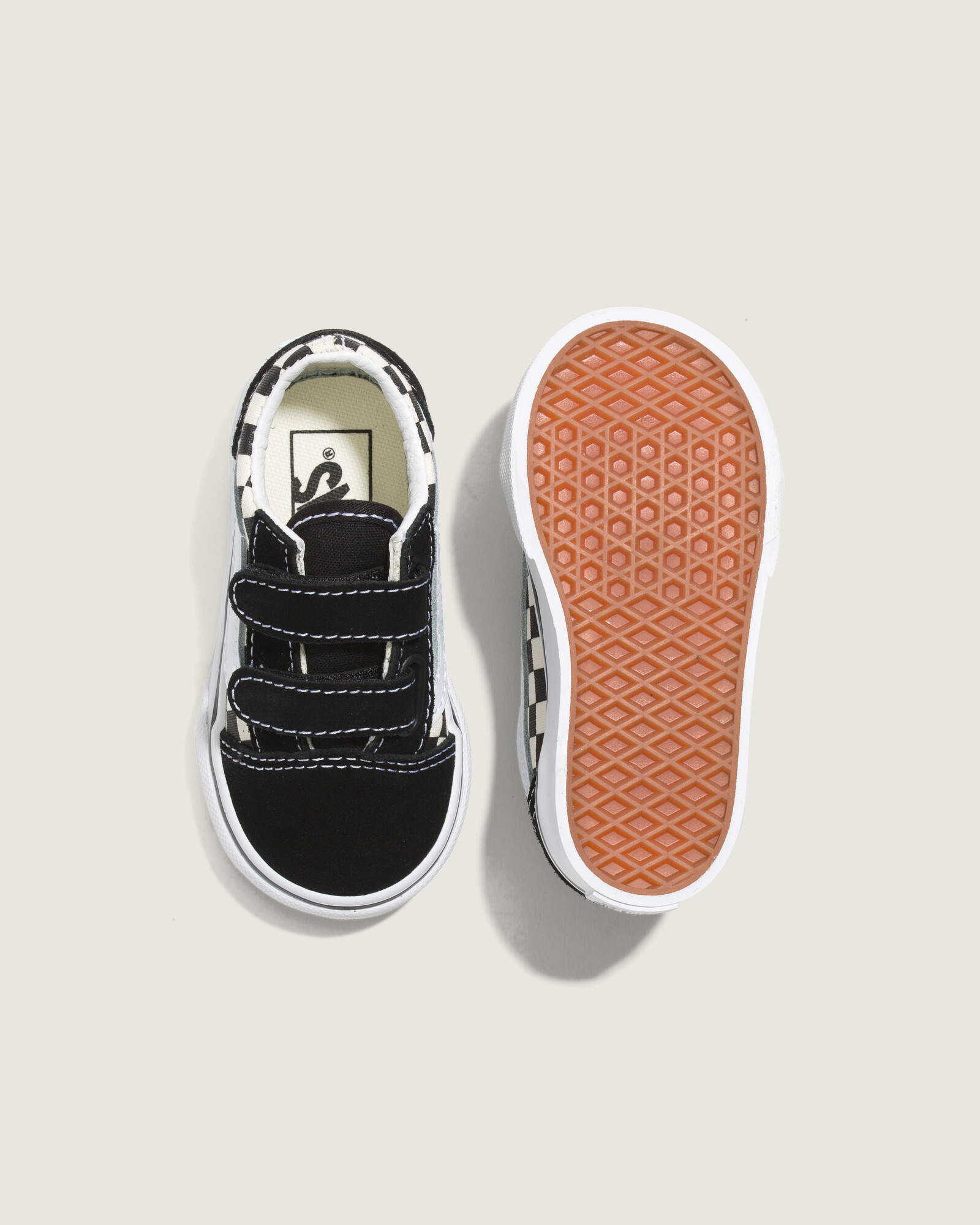 ZAPATILLAS VANS NIÑO OLD SKOOL V NEGRO - 3