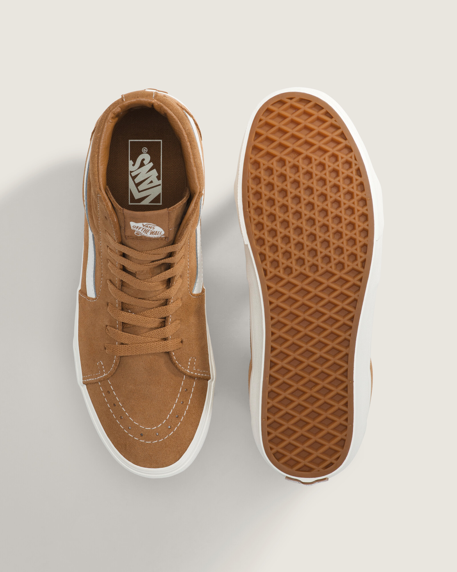 ZAPATILLAS VANS UNISEX SK8-HI MARRÓN - 3