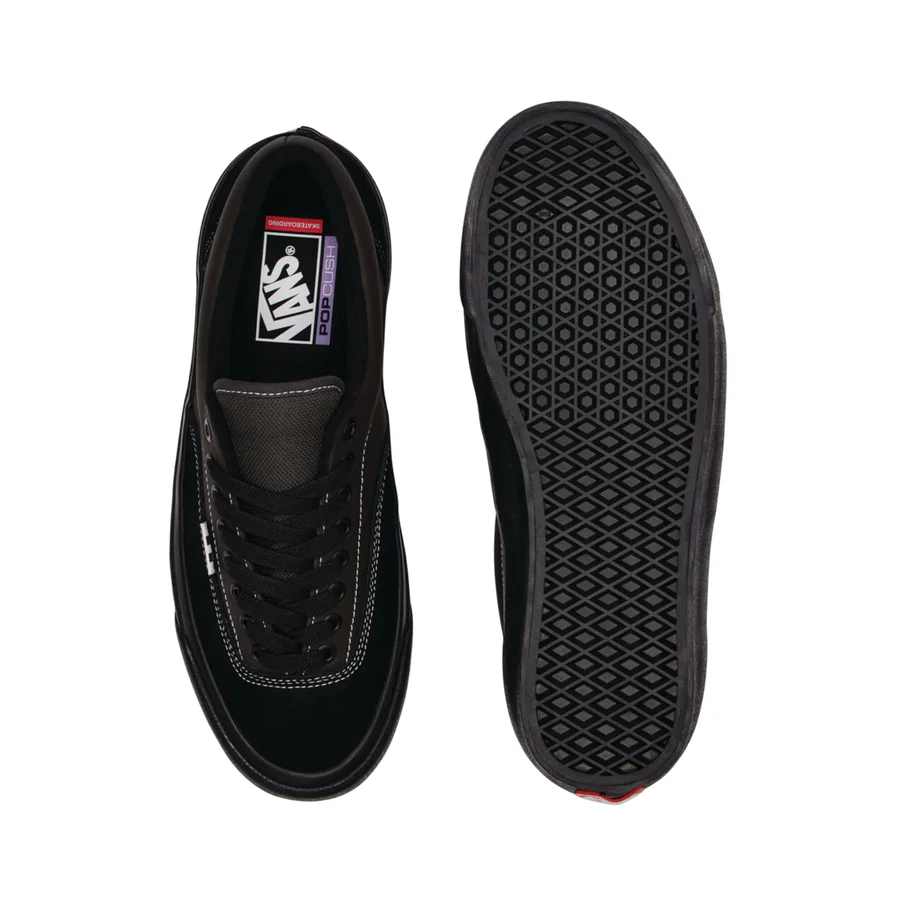 ZAPATILLAS VANS HOMBRE SKATE ERA STUB NEGRO - 4