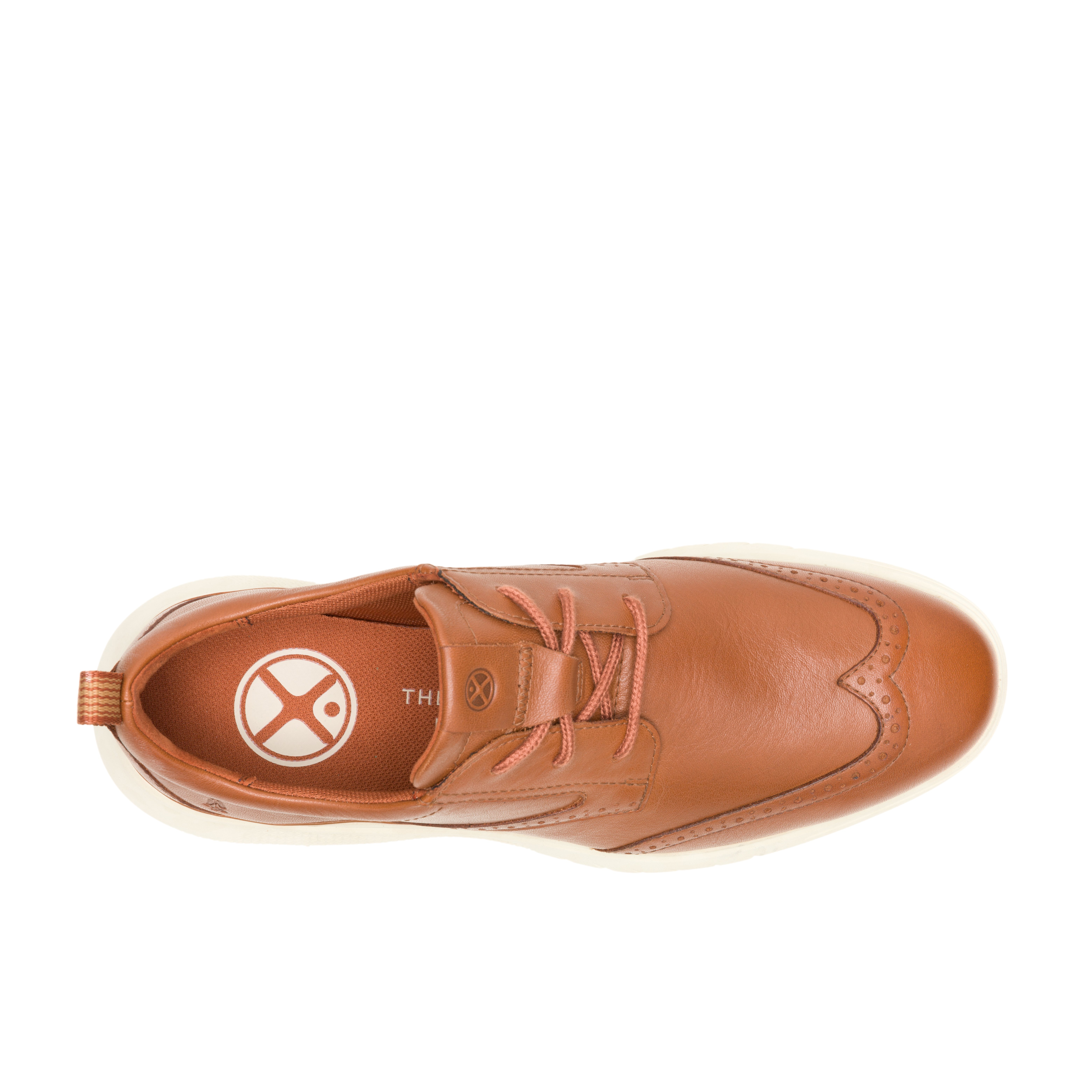 ZAPATO HUSH PUPPIES HOMBRE ADVANCE WINGTIP MARRON - 3
