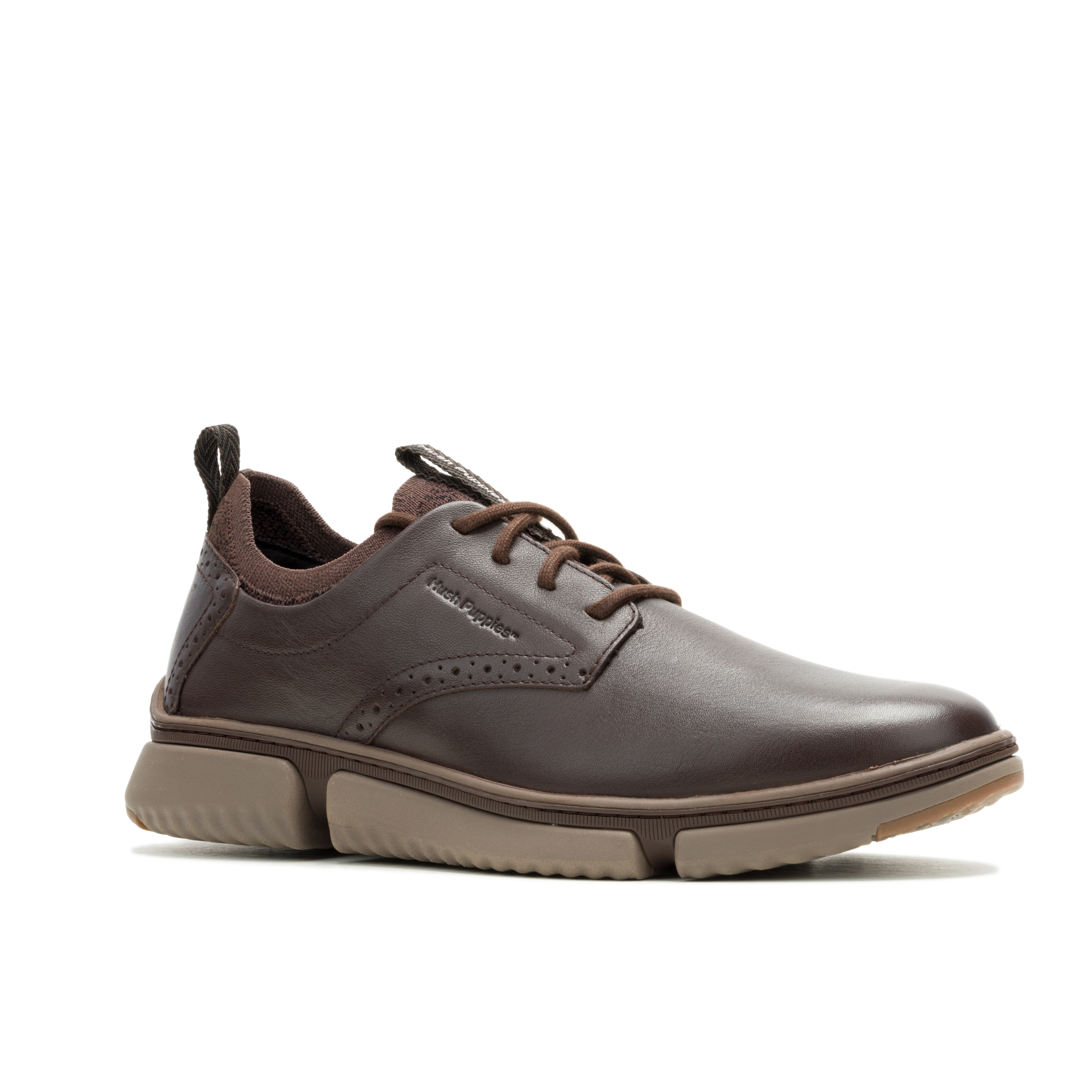ZAPATO HUSH PUPPIES HOMBRE BENNET LACEUP MARRON - 1