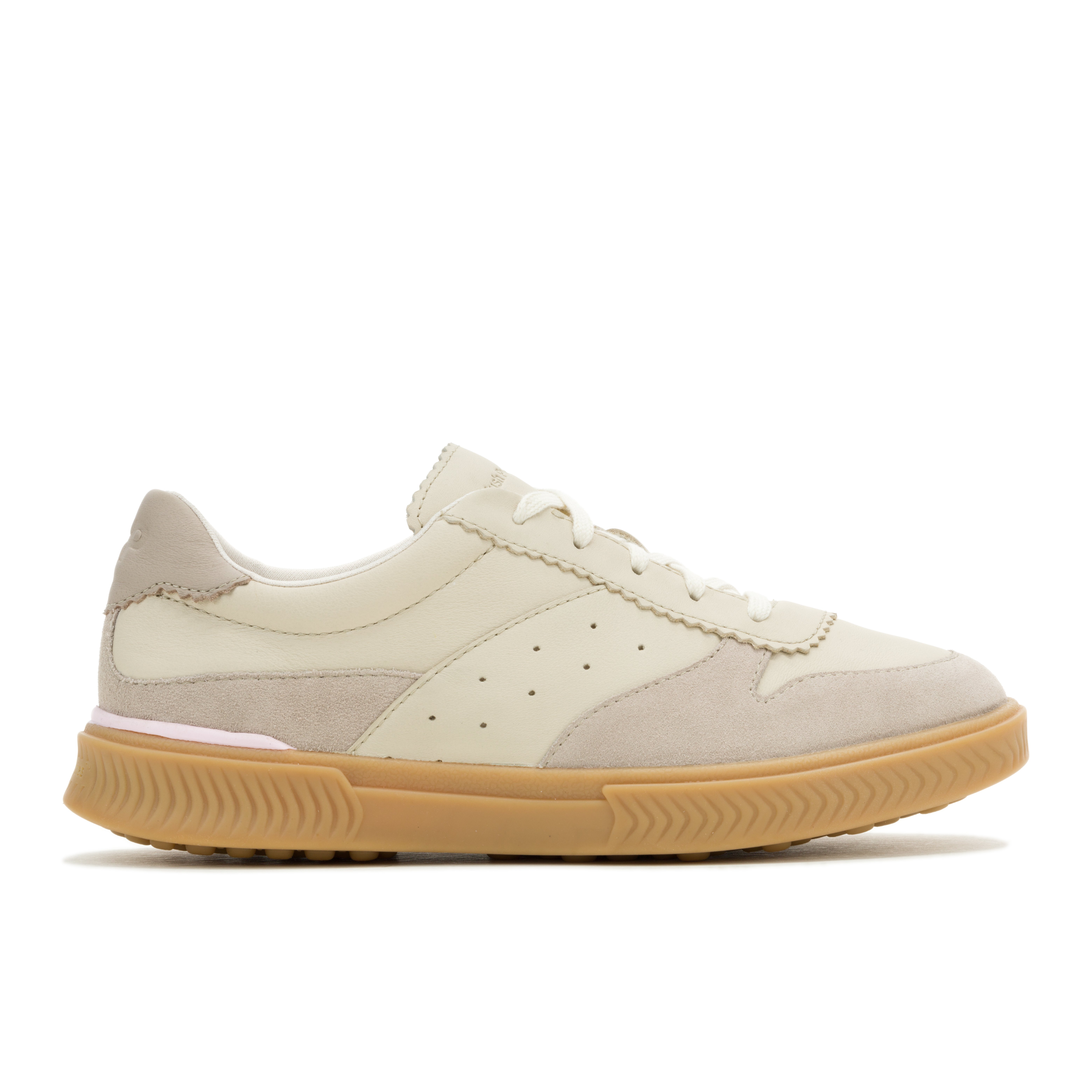 ZAPATILLA HUSH PUPPIES MUJER MAE CAP TOE LACE BEIGE CLARO - 2
