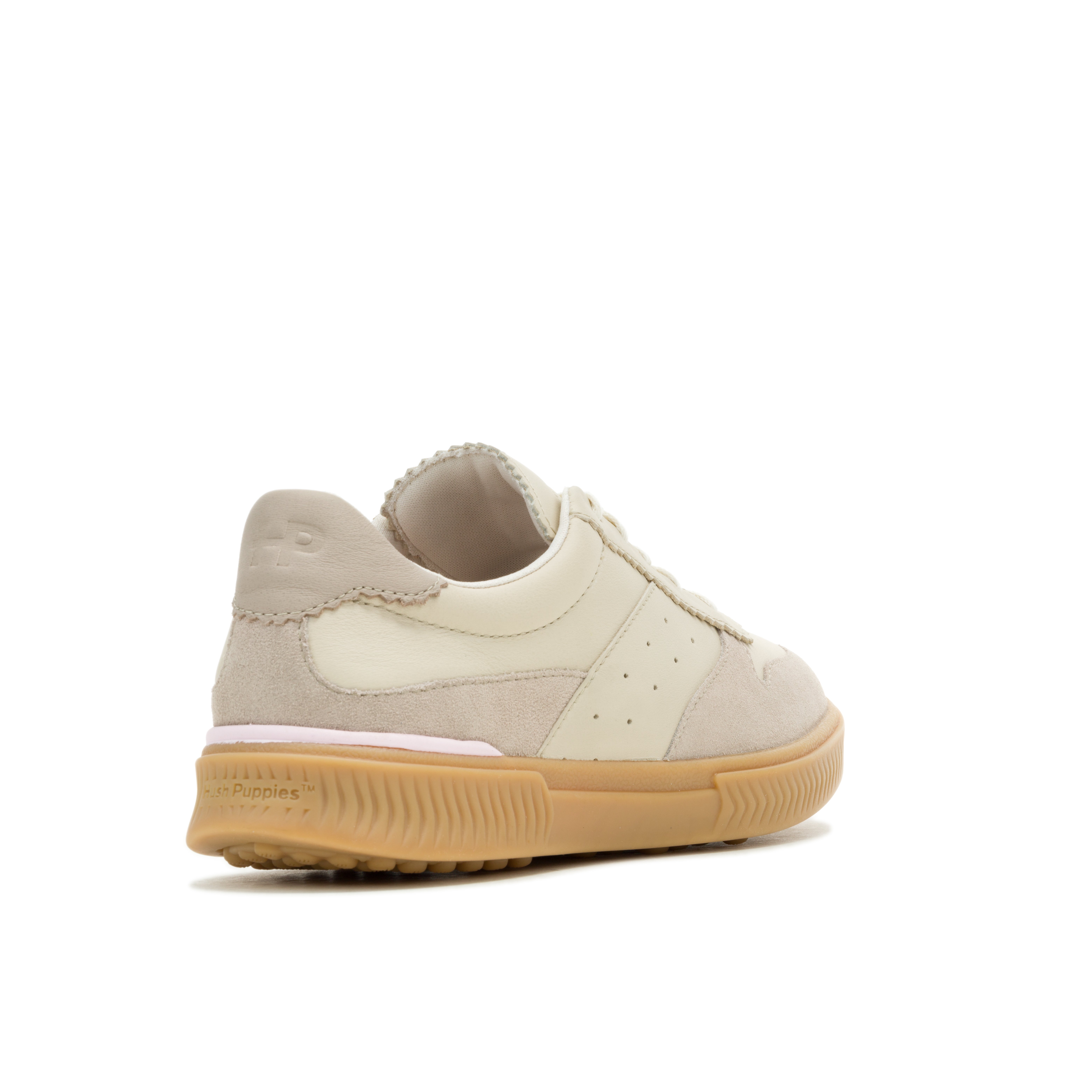 ZAPATILLA HUSH PUPPIES MUJER MAE CAP TOE LACE BEIGE CLARO - 4