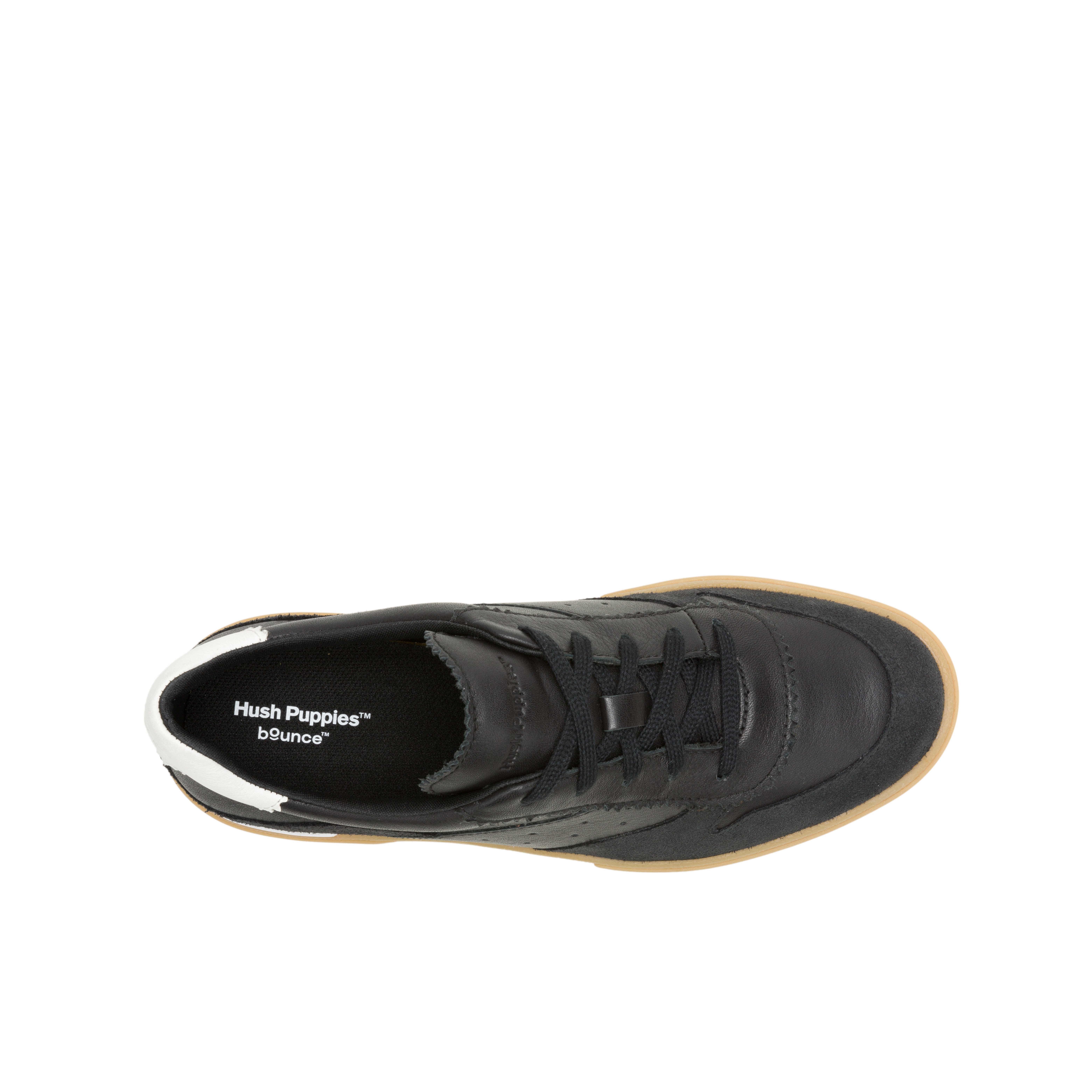 ZAPATILLA HUSH PUPPIES MUJER MAE CAP TOE LACE NEGRO - 3