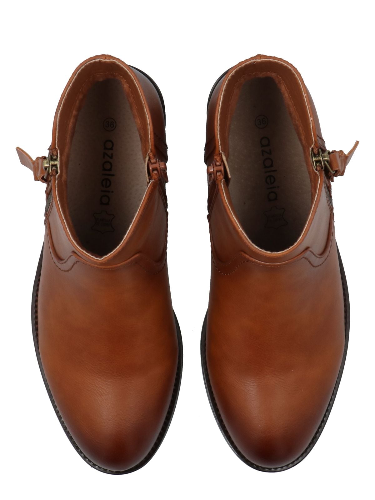 BOTÍN HUSH PUPPIES MUJER ELIA COGNAC - 5