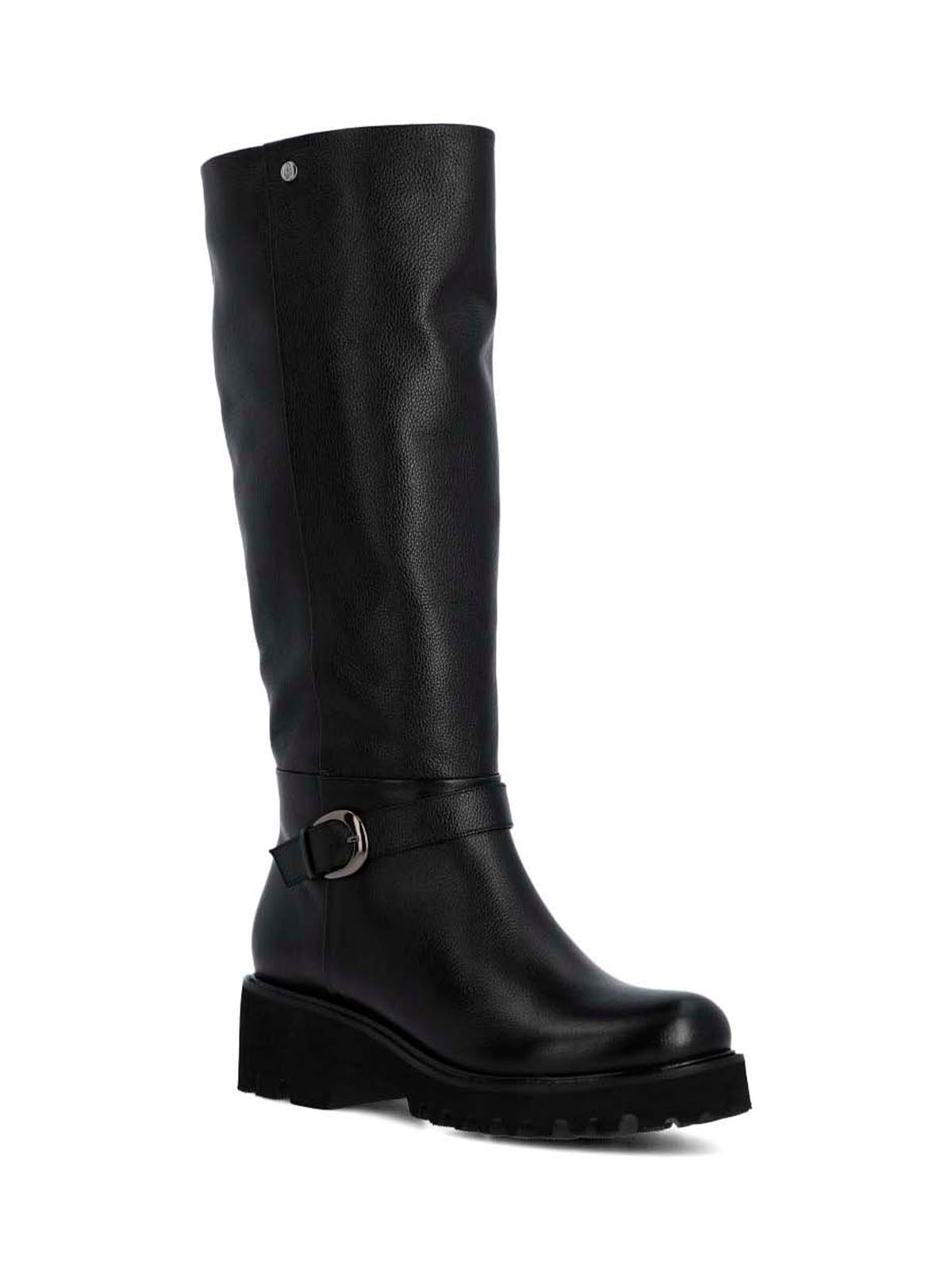 BOTA HUSH PUPPIES MUJER BLISDA NEGRO - 1