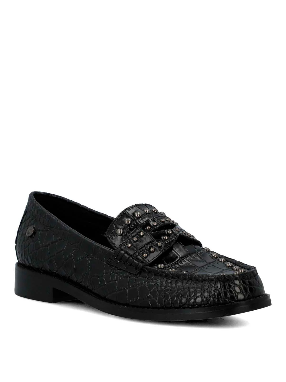 MOCASÍN HUSH PUPPIES MUJER CROTA NEGRO - 1