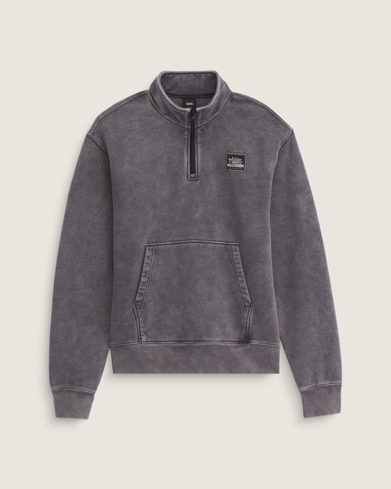 POLERÓN QUARTER ZIP NEGRO VANS - 1