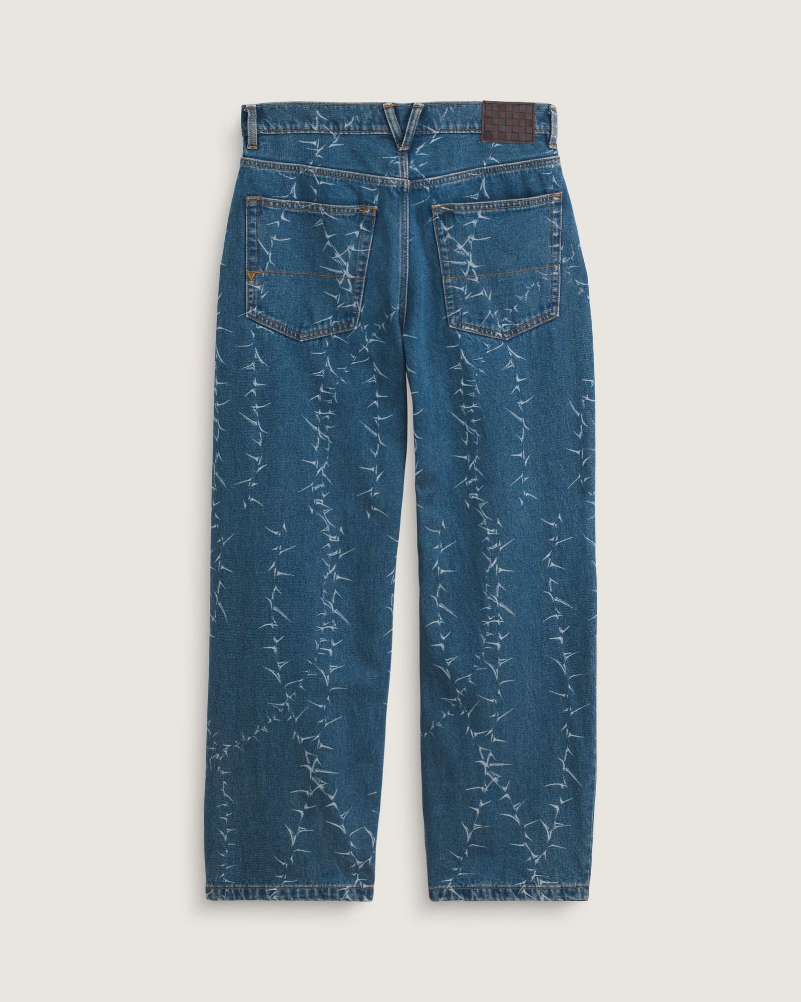 PANTALÓN CHECK-5 BAGGY DENIM AZUL VANS - 2