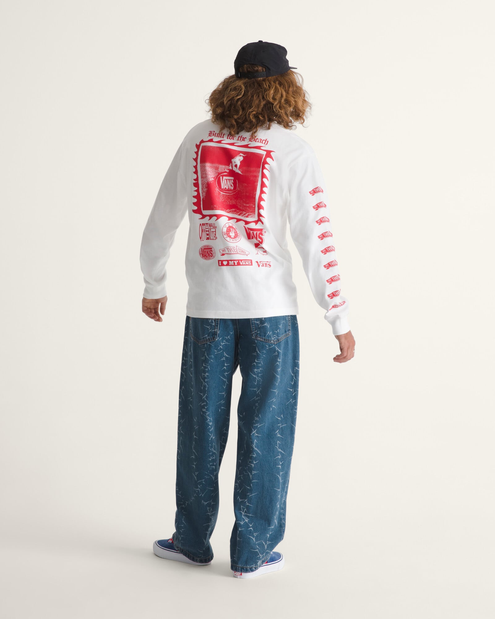 PANTALÓN CHECK-5 BAGGY DENIM AZUL VANS - 5