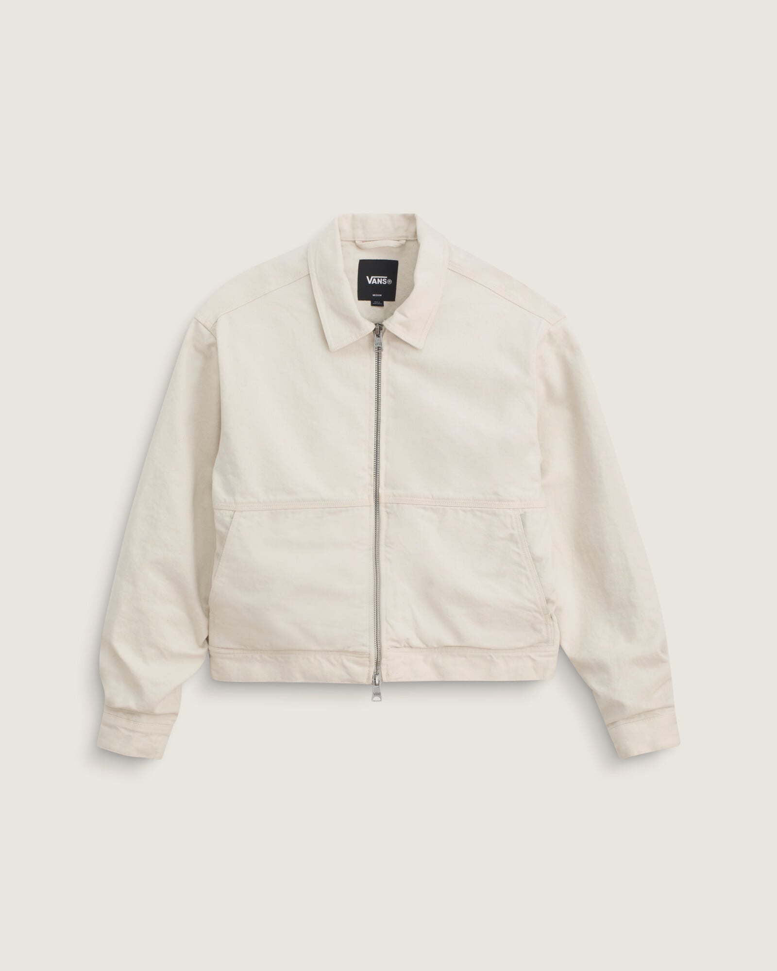 CASACA PREMIUM DENIM STATION BEIGE VANS - 1