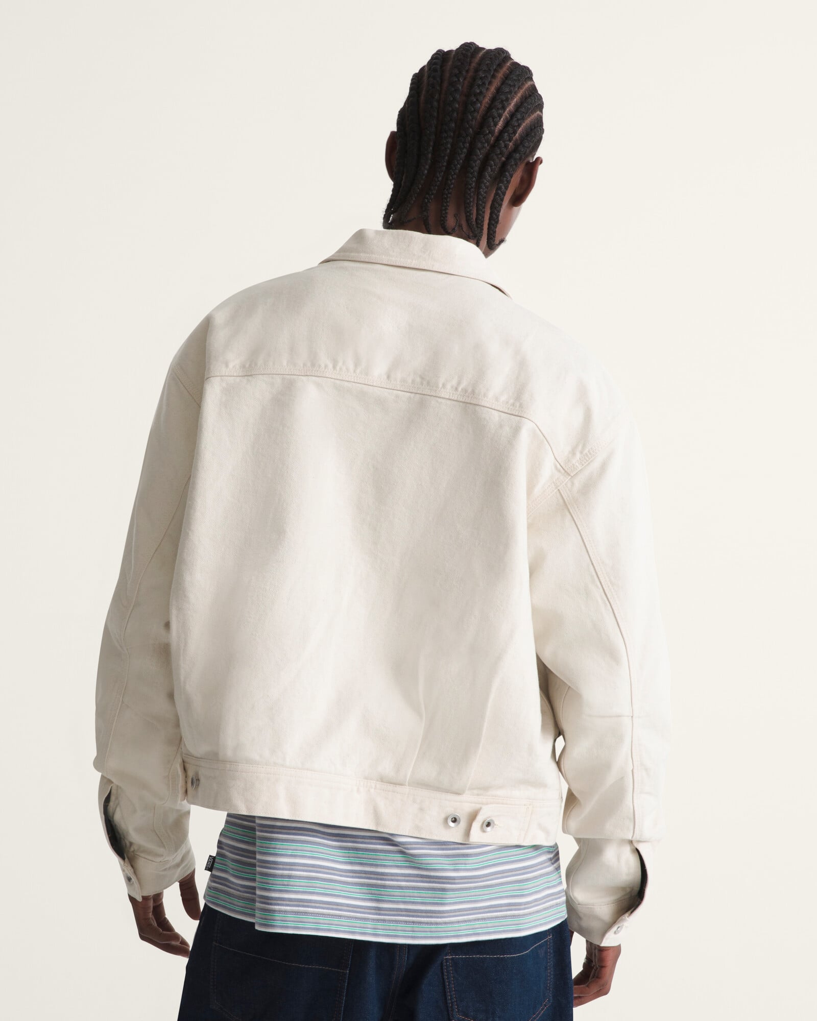 CASACA PREMIUM DENIM STATION BEIGE VANS - 4