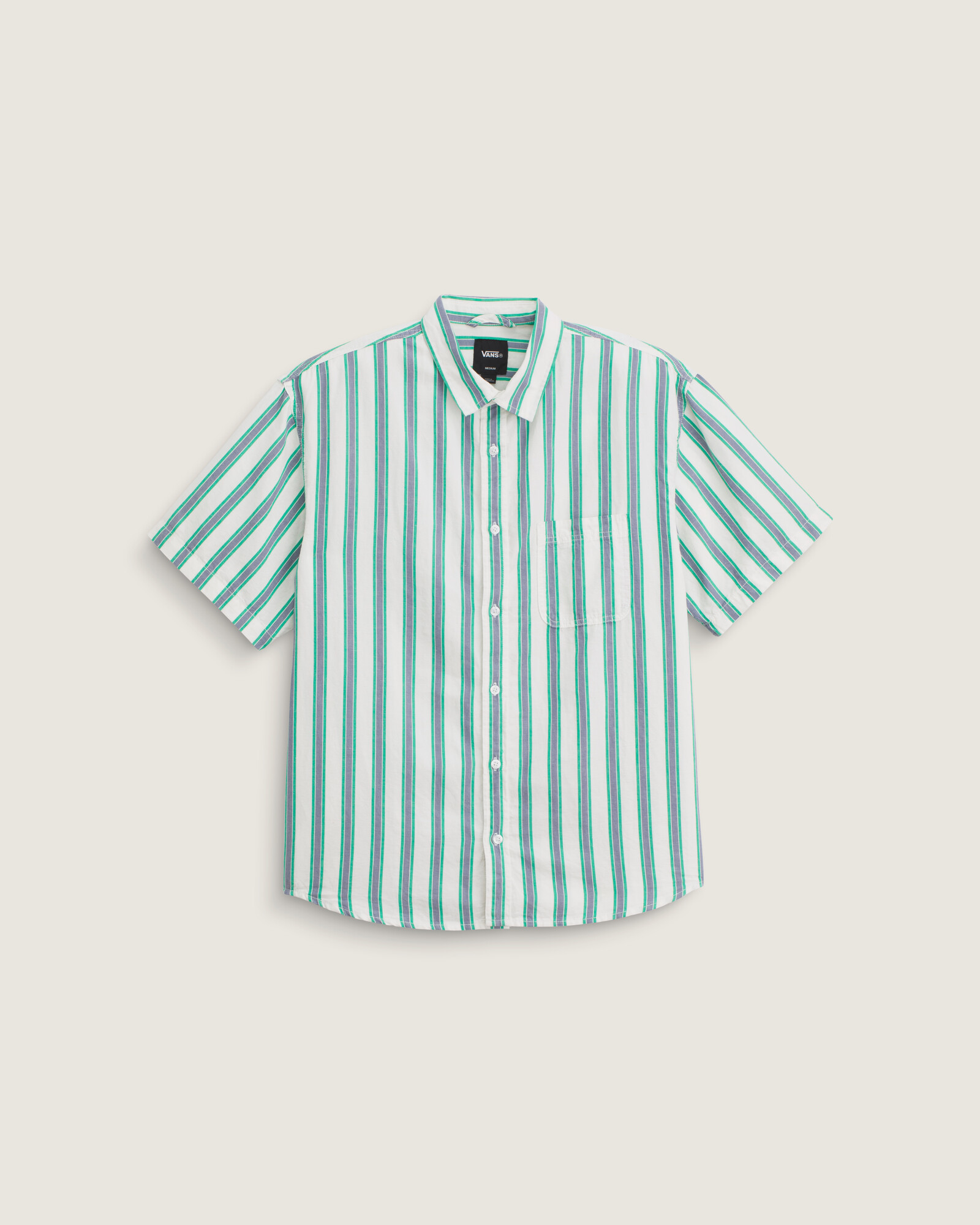 CAMISA MANGA CORTA LAWSON STRIPE BLANCO VANS - 1