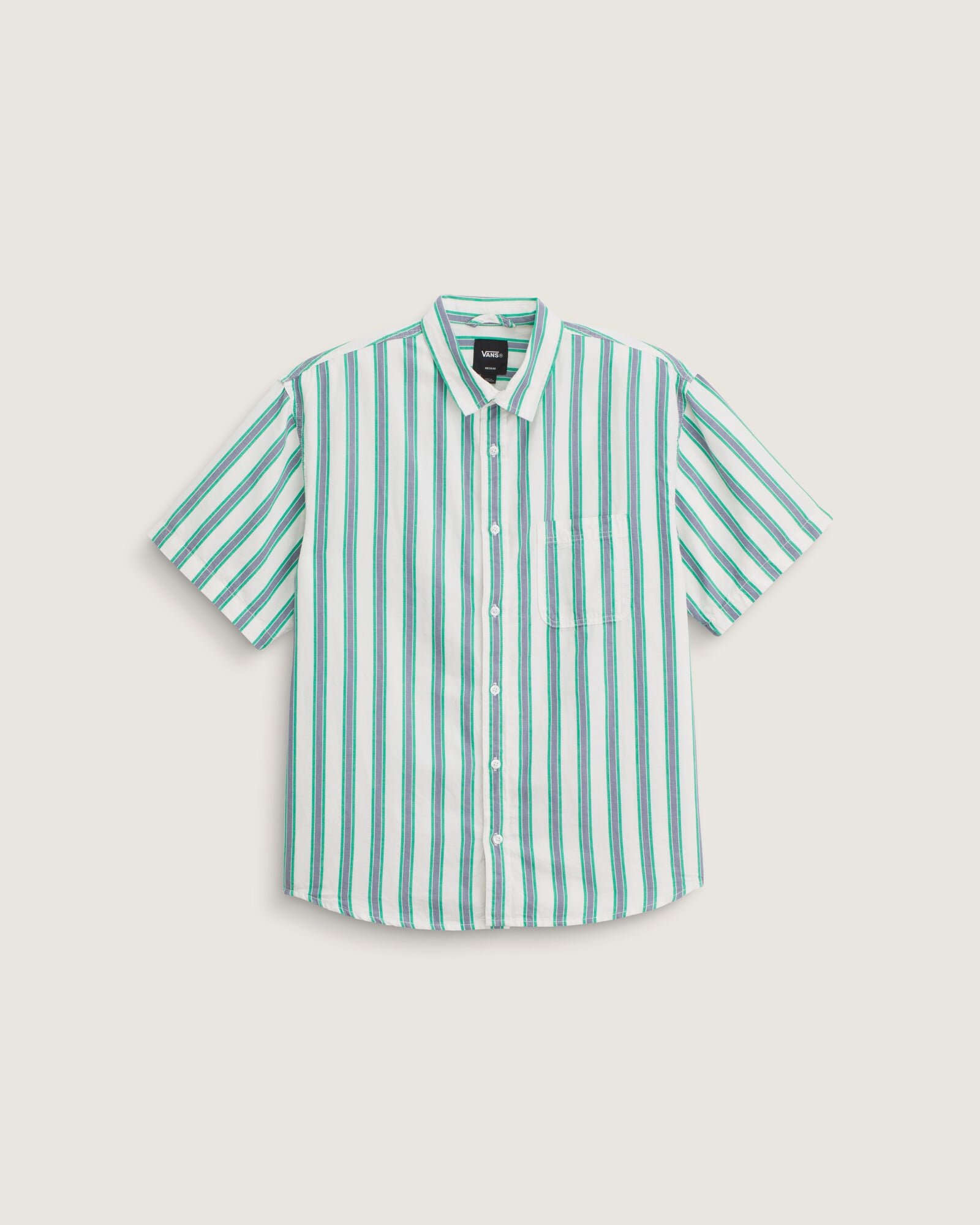 CAMISA MANGA CORTA LAWSON STRIPE BLANCO VANS - 1