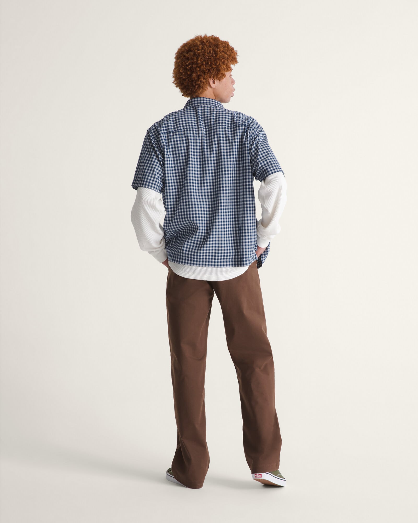 PANTALÓN AUTHENTIC CHINO STRAIGHT MARRÓN VANS - 5