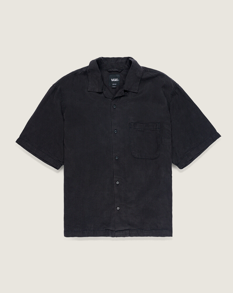 CAMISA MANGA CORTA VAN DOREN CHECK CAMP NEGRO VANS - 1