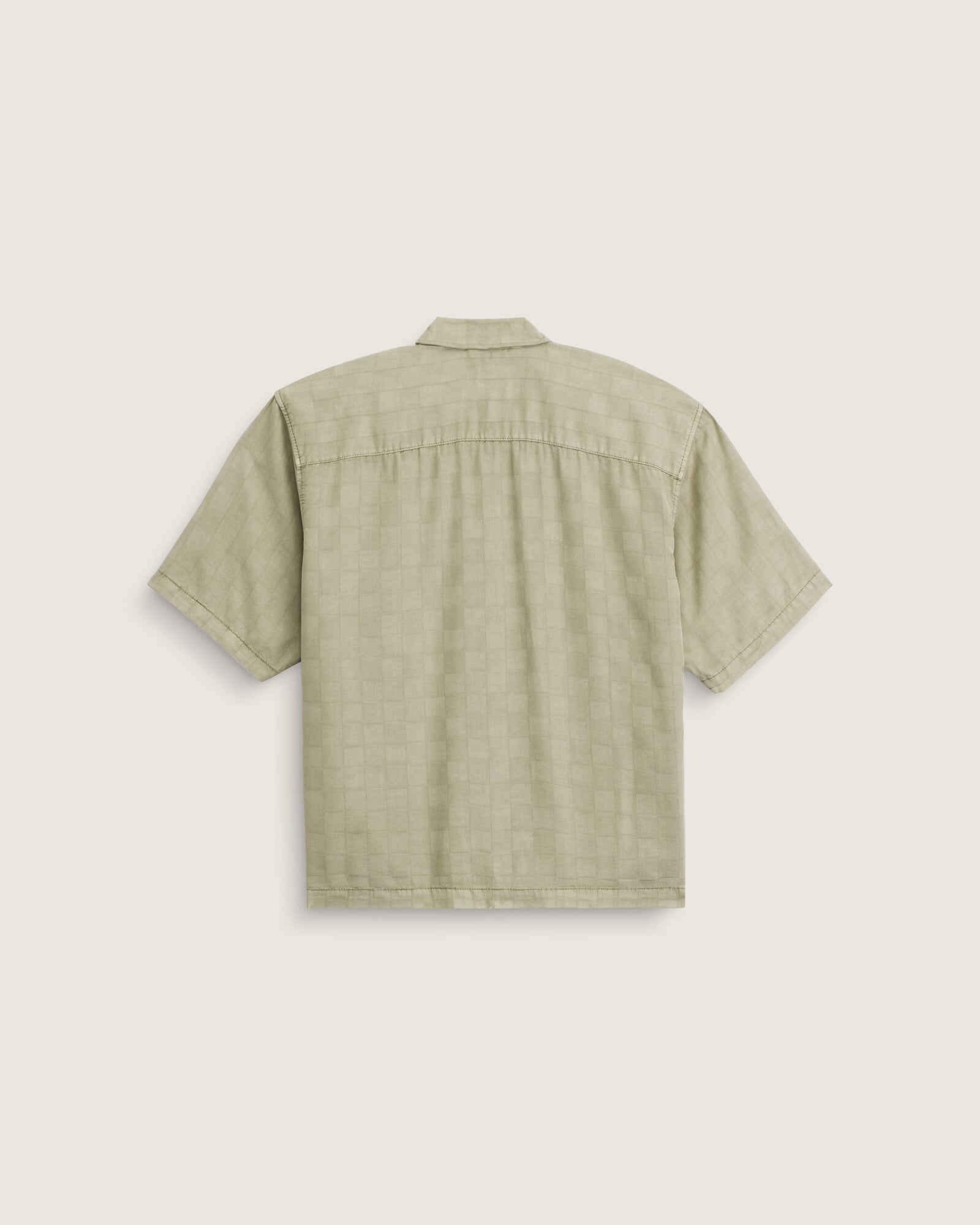 CAMISA MANGA CORTA VAN DOREN CHECK CAMP VERDE VANS - 2