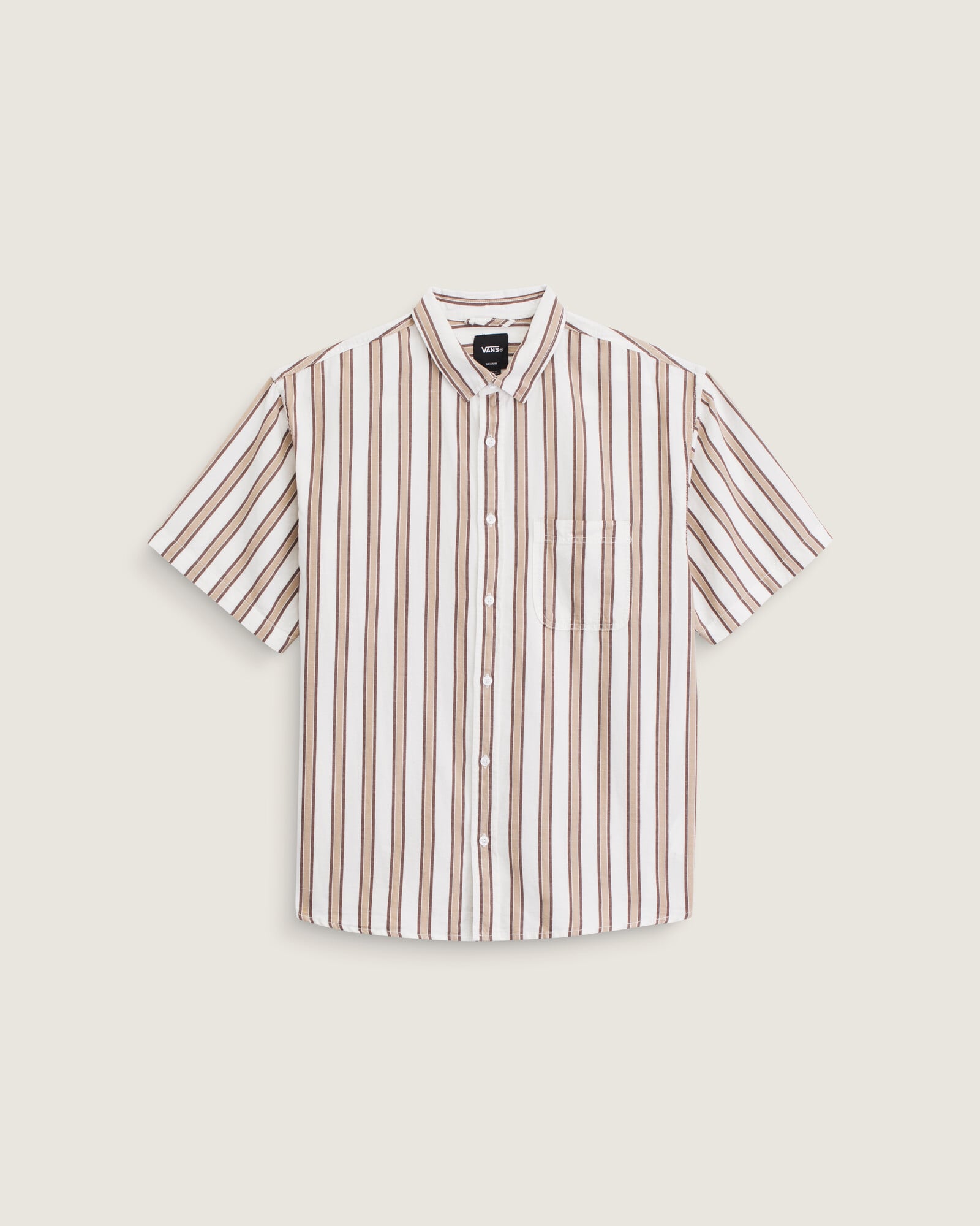 CAMISA MANGA CORTA LAWSON STRIPE BLANCO VANS - 1