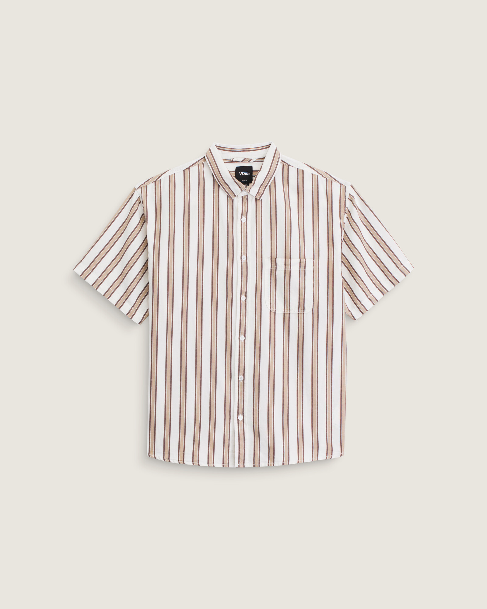 CAMISA MANGA CORTA LAWSON STRIPE BLANCO VANS - 1