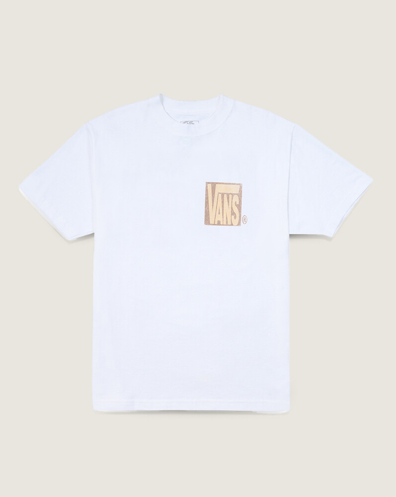 POLO MANGA CORTA STRETCH STACK CRACKLE BLANCO VANS - 1