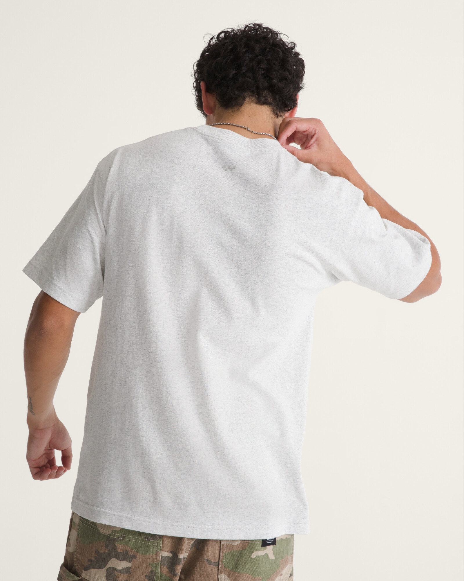 POLO MANGA CORTA PREMIUM LOOSE FIT GRIS VANS - 4