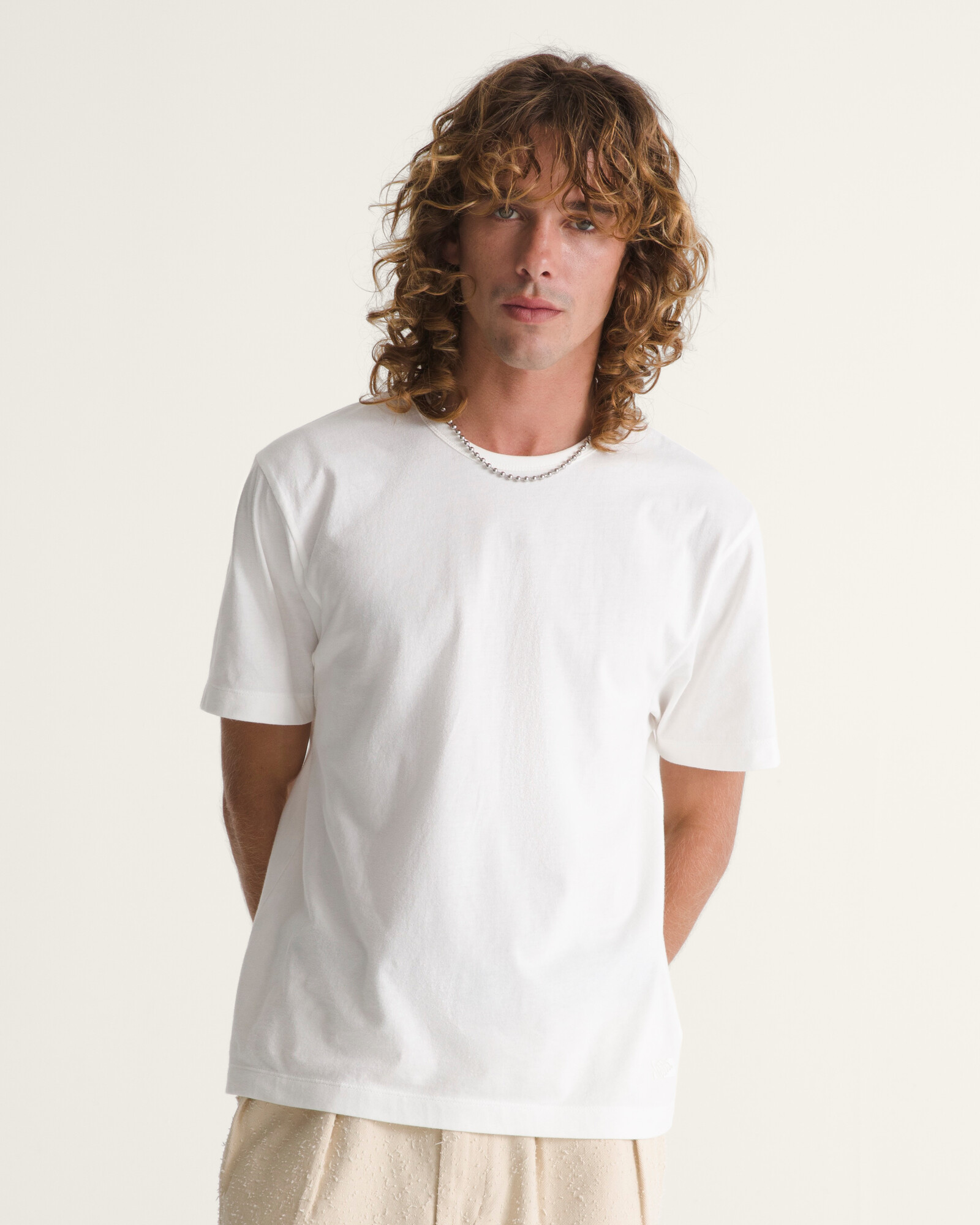 POLO MANGA CORTA PREMIUM SHRUNKEN BLANCO VANS - 3